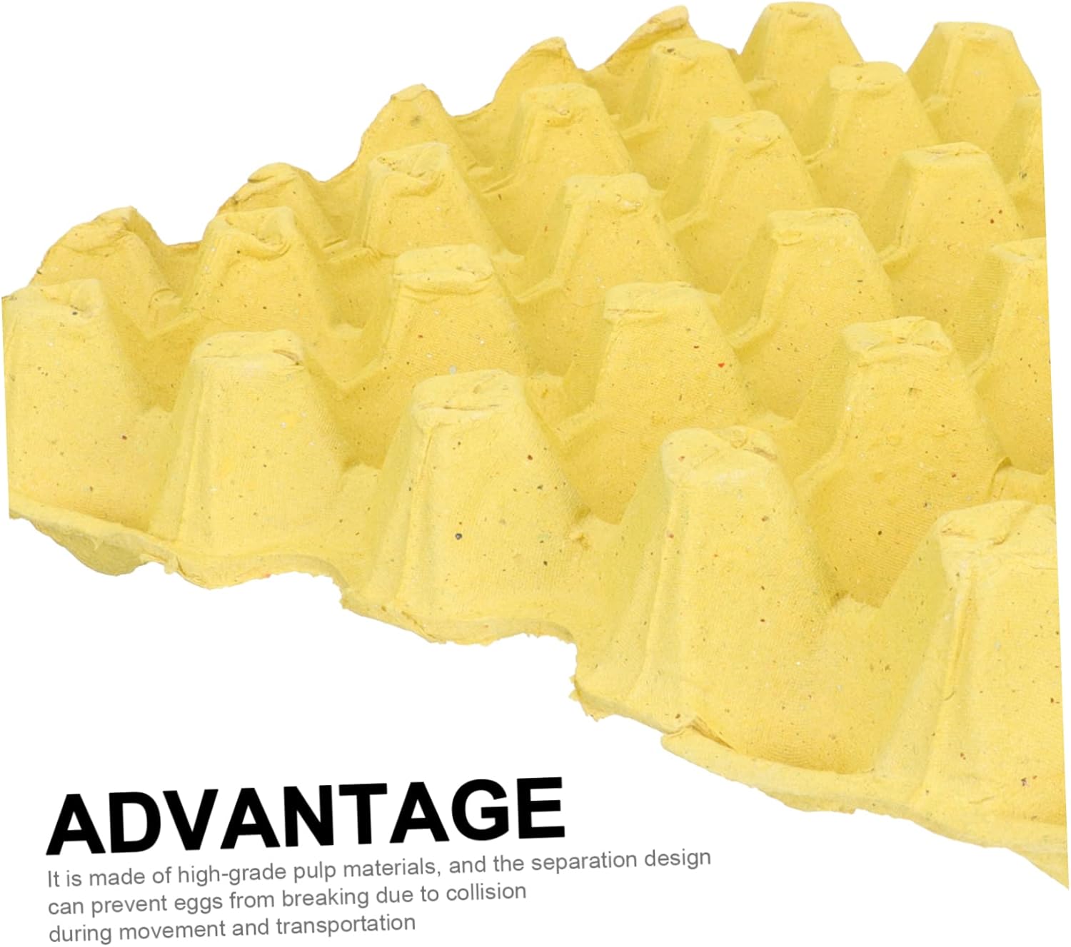 5pcs Storage Trays Stackable Practical Organizers for Lightweight Paper Pulp Holders Kitchen Gadget for Refrigerator Organization