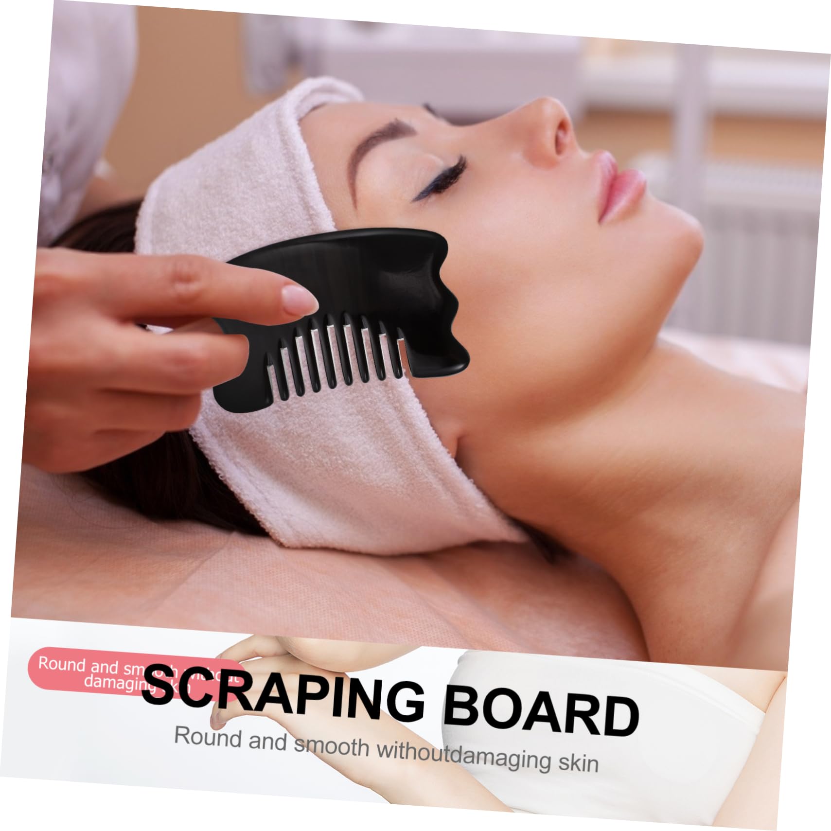 Gatuida 3 Stücke Kopfhaut Massage Werkzeug Kamm Kopfhaut Für Körper Schaben Glatte Kanten Ergonomisches Design