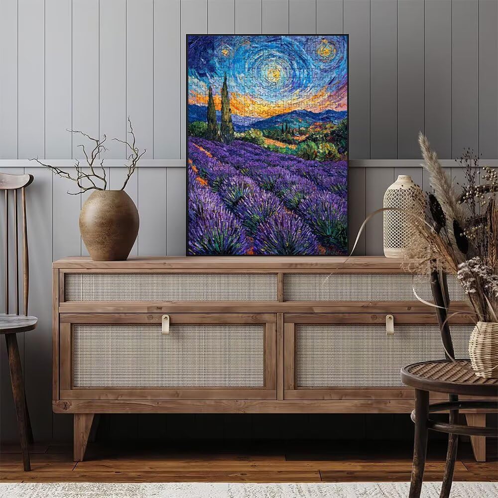 Puzzle 5000 Pezzi, Deserto Stellare 3D Puzzle per Adulti Impegnativo, Educa Puzzles Artistico, Divertente E Stimolante Puzzles Decorativo per La Famiglia, Regalo e Decorazione Pareti DX0YL6-953