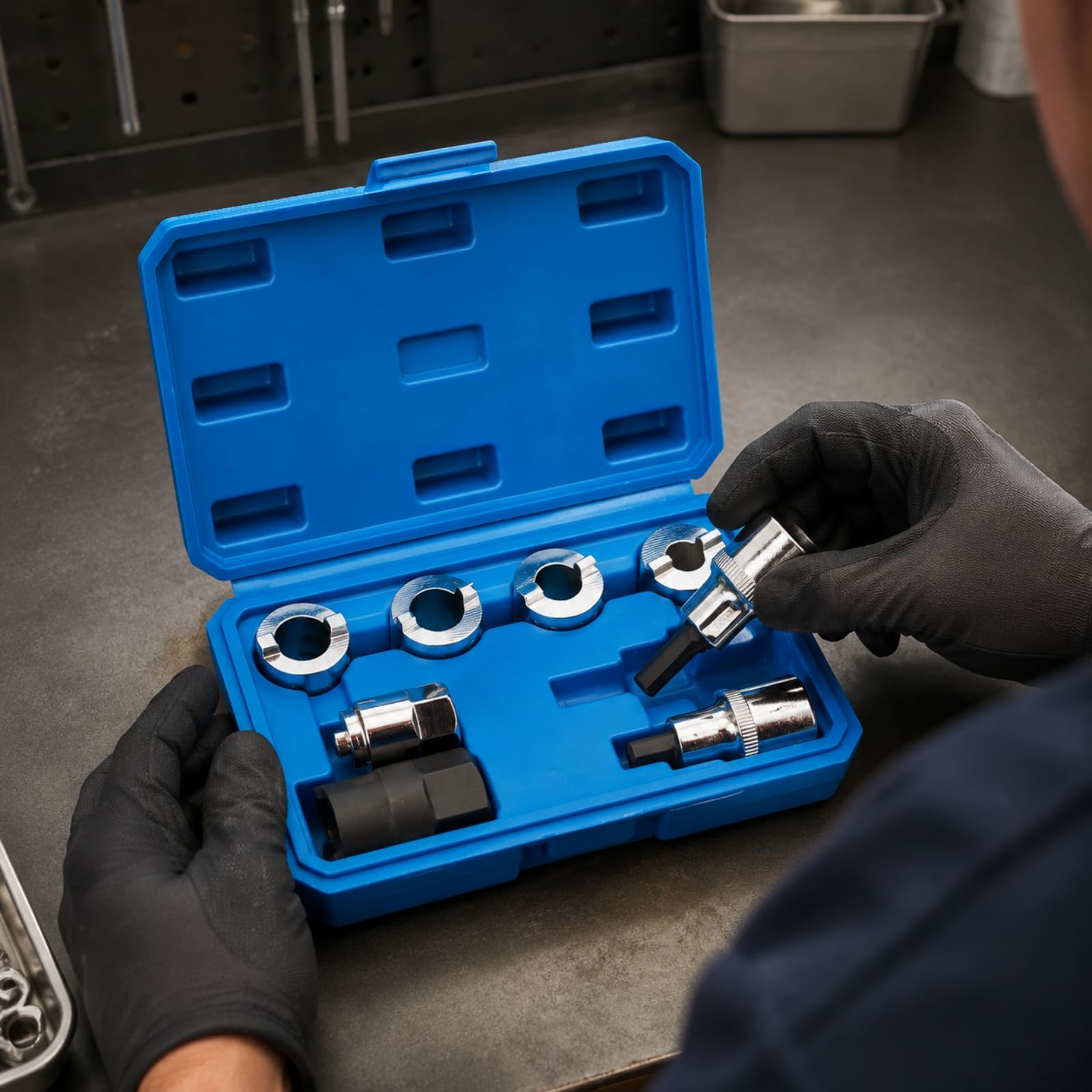 8 Pezzi Kit di Attrezzi Professionale Pratico per Officina