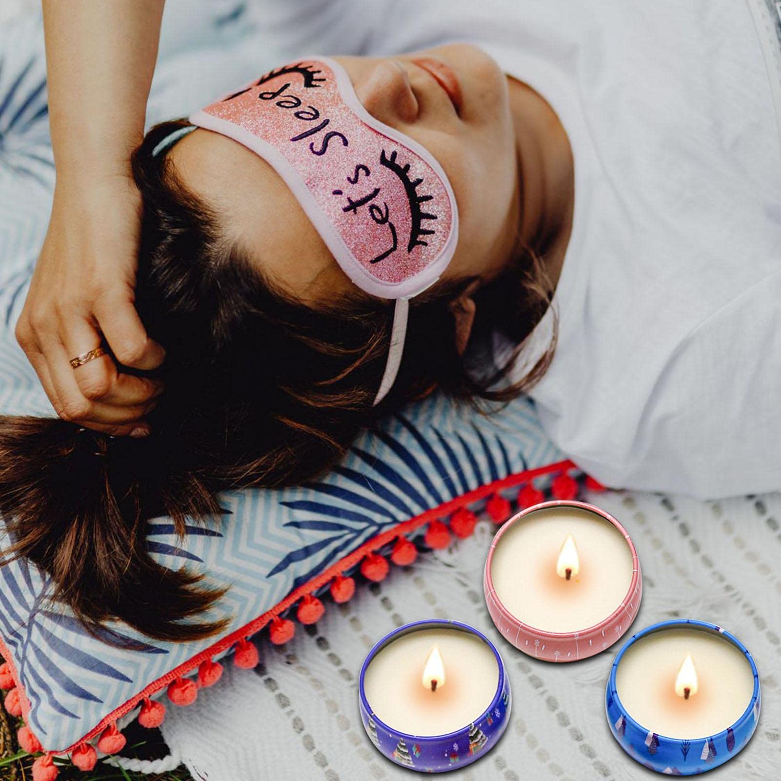 Yiida Velas Navidad, Set Regalo para Navidad, Velas Soja | Juego Regalo, 12 Unidades