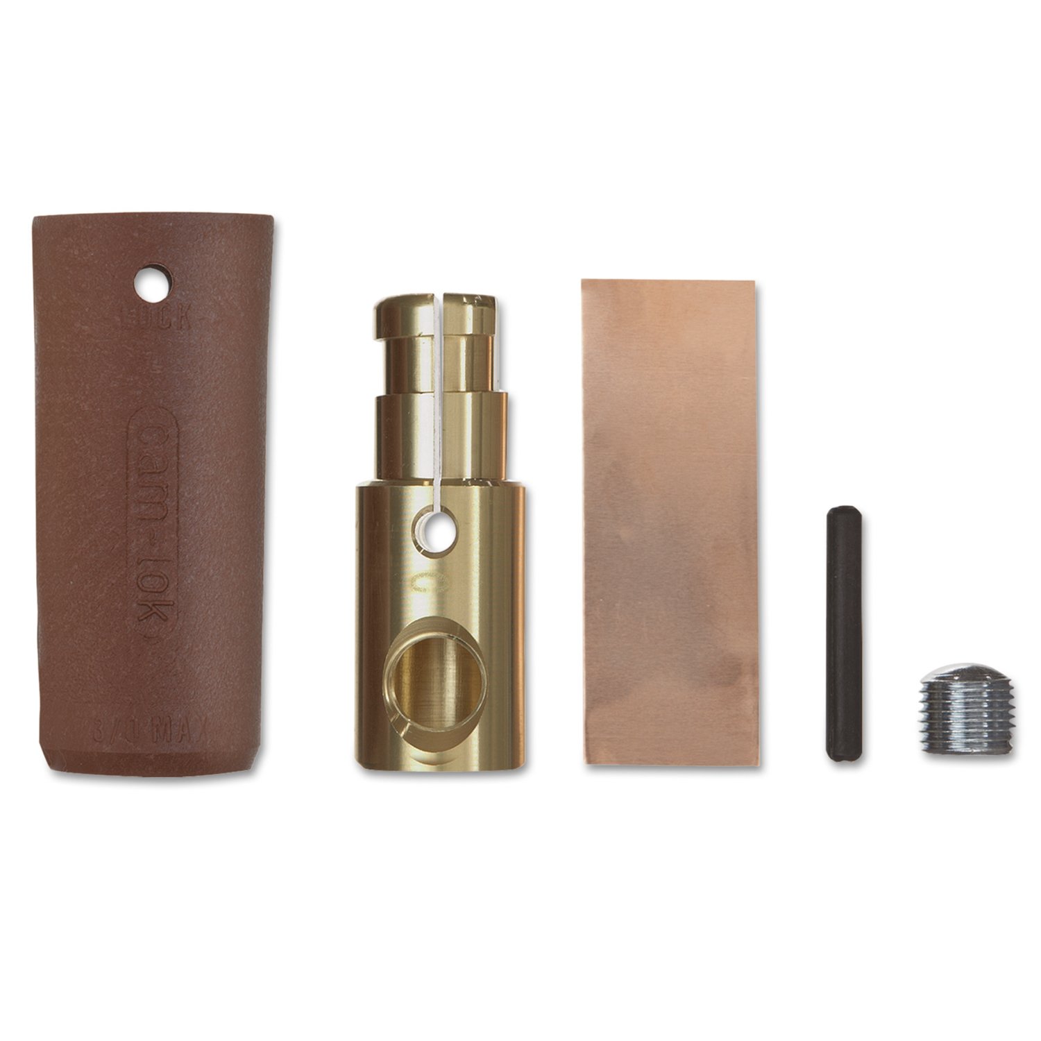 COOPER INTERCONNECT E1012-63 F Series E1012 Plug, Single Pole Connector, Set Screw Male, 1/0-3/0 Cap