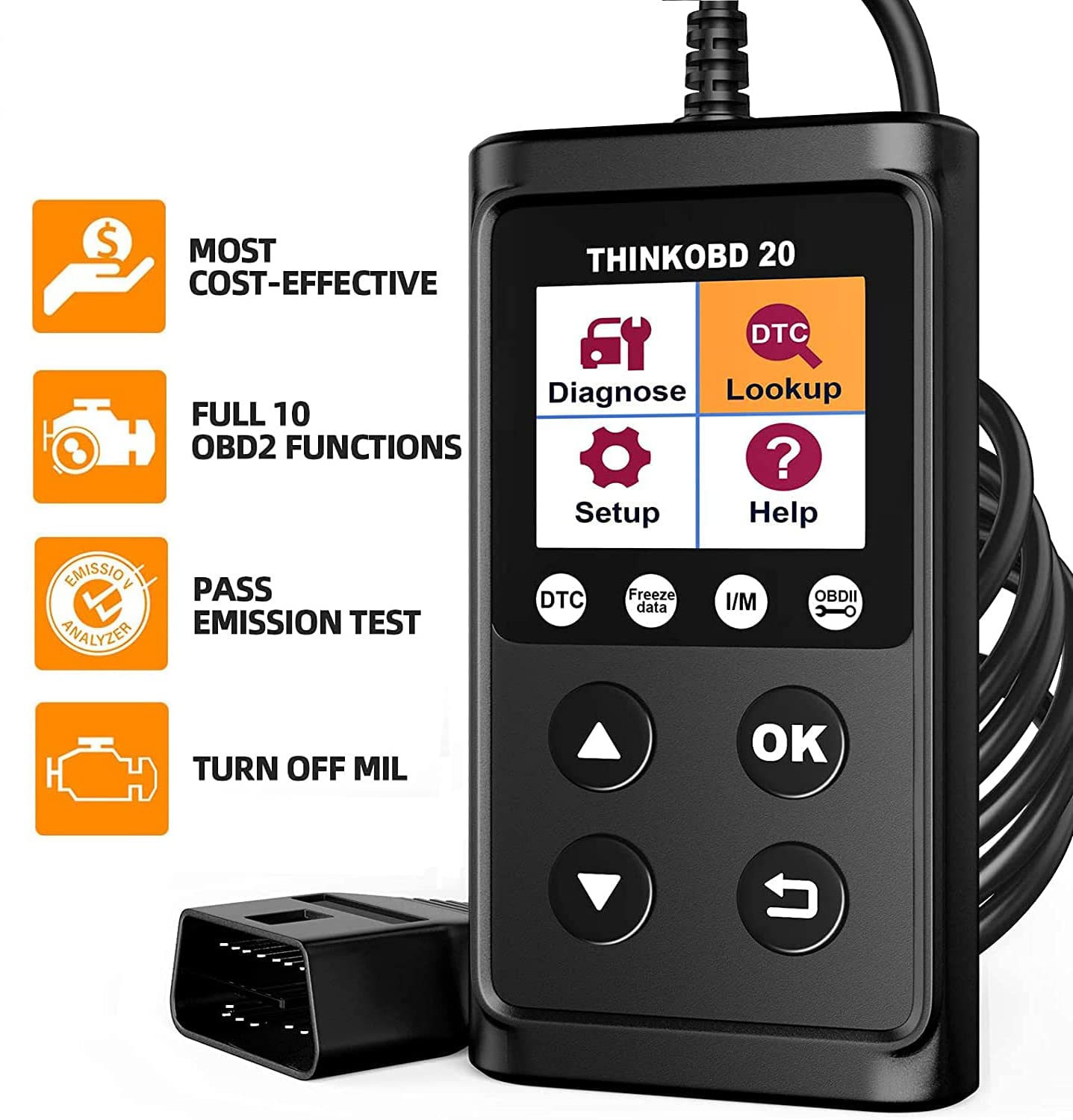thinkcar ThinkOBD OBD2 Scanner Check Engine Code Reader Universal