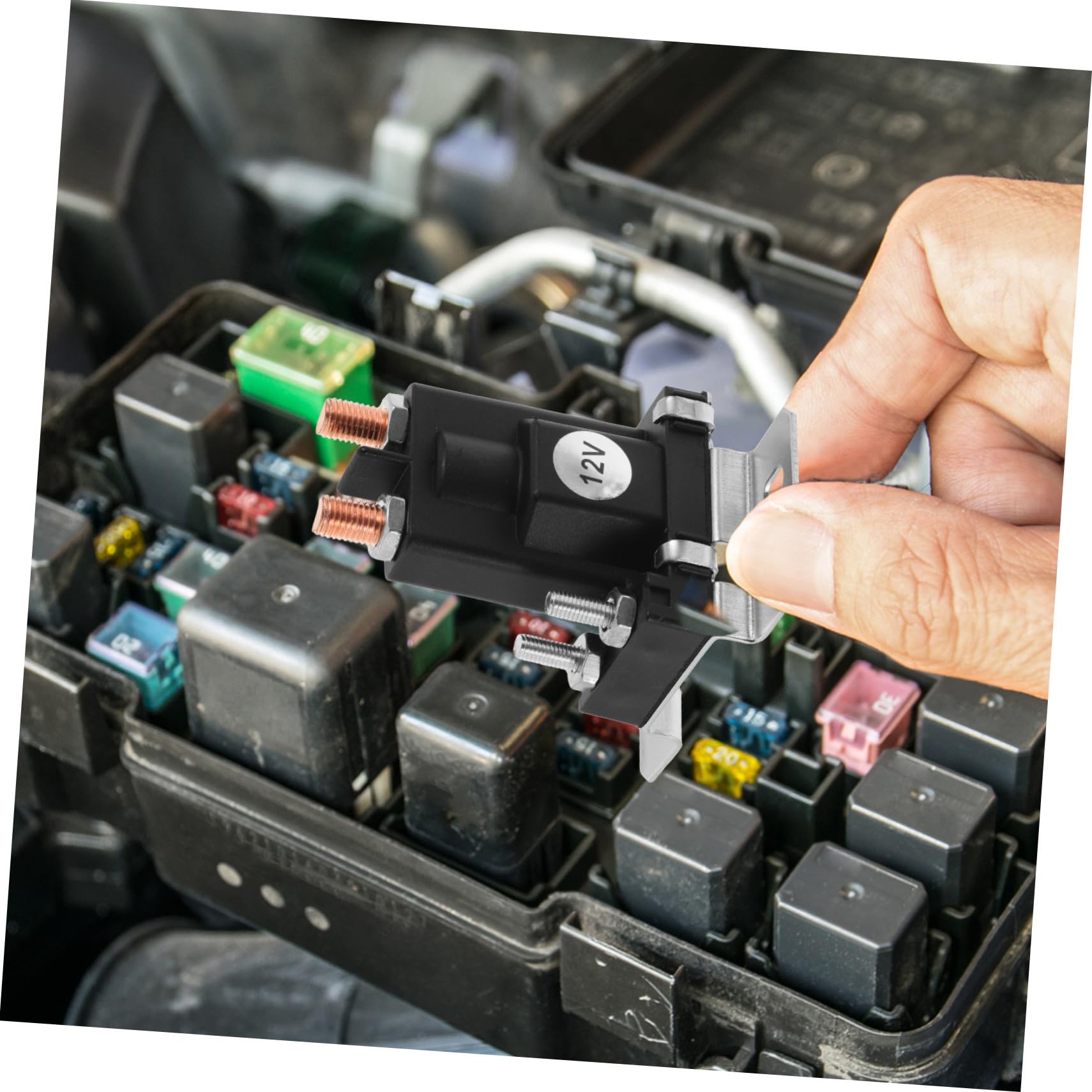 Relé Automotriz de Alta Corriente para Coche y Barco Arranque Rápido Contactos de Cobre Puro Fácil Instalación y Durabilidad Mejorada