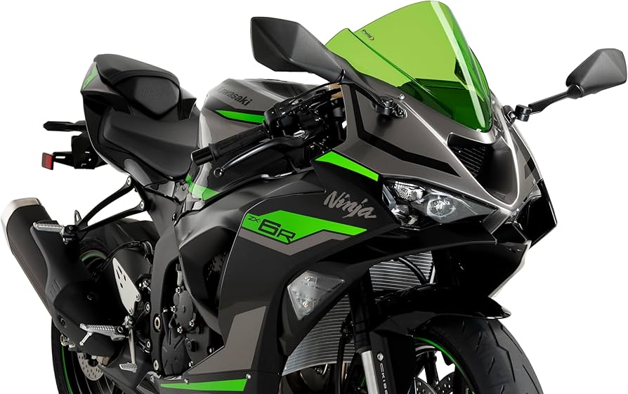 Amazon.com: Puig Z-Racing Kawasaki ZX-6R Ninja 24' Green