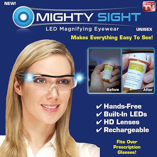 Vista 4 de Ontel Mighty Sight - Gafas de aumento LED