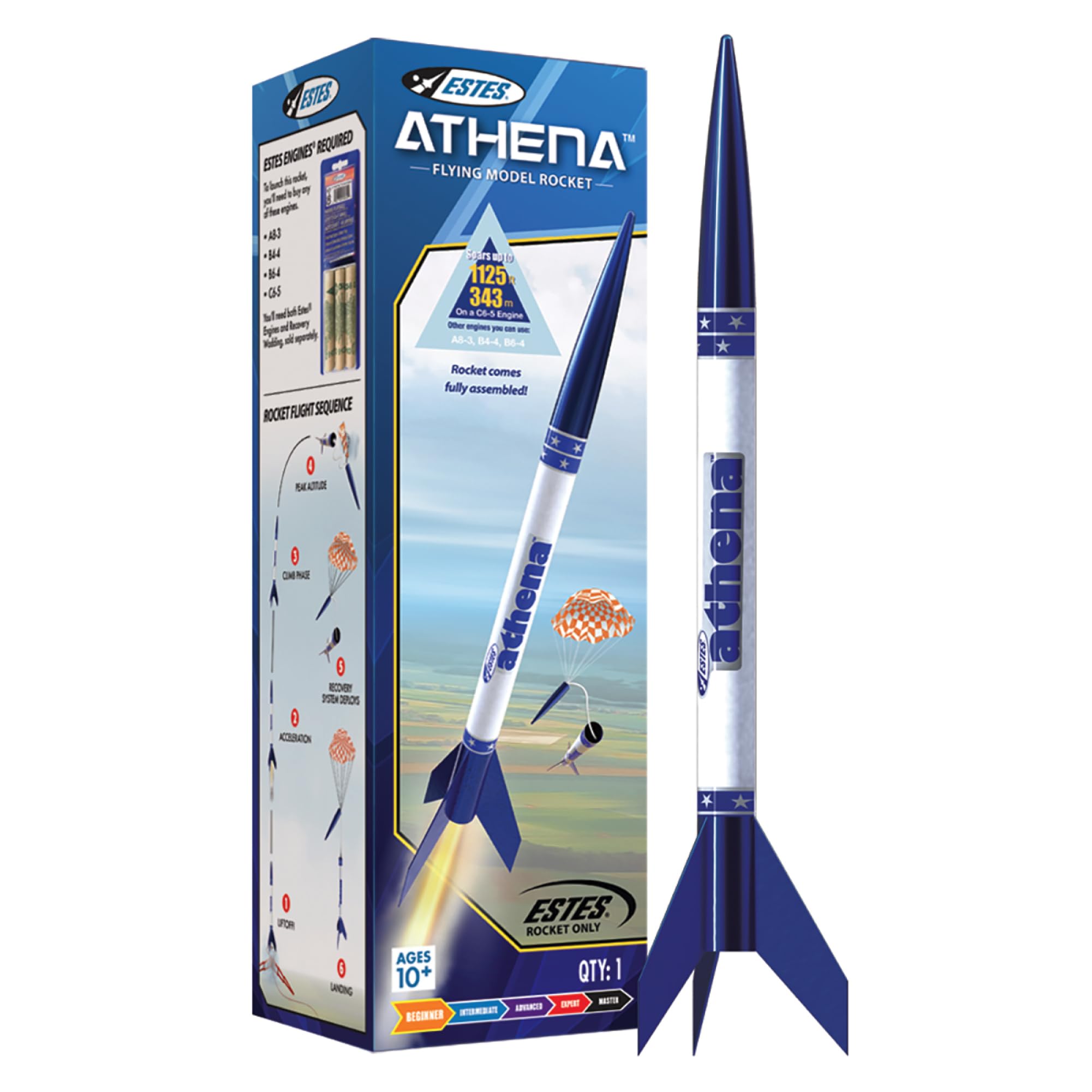 Estes Model Rockets Athena, Brown/a