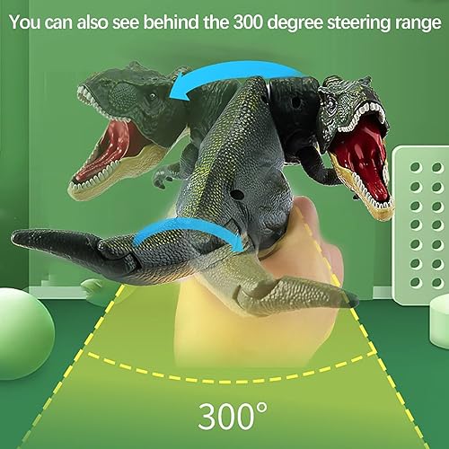Miniatura 3 de GBSELL Dinosaurio Zazaza Con Sonido, T-Rex Tiktok Juguete de dinosaurio caliente, efecto de sonido rugiente de presión, juguete T-Rex con botón de