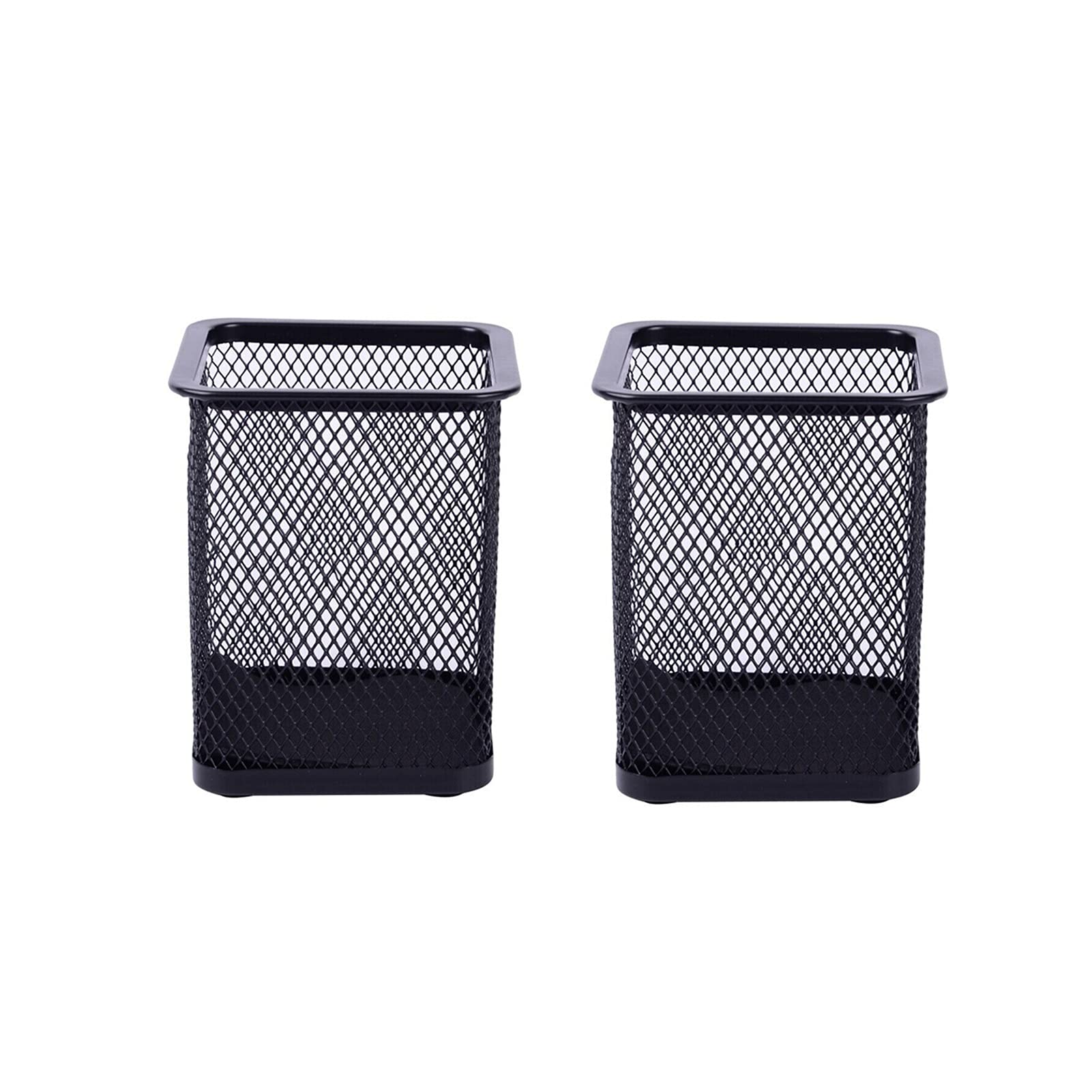 Porte-stylo multifonctionnel en métal pour un rangement de bureau moderne et stable