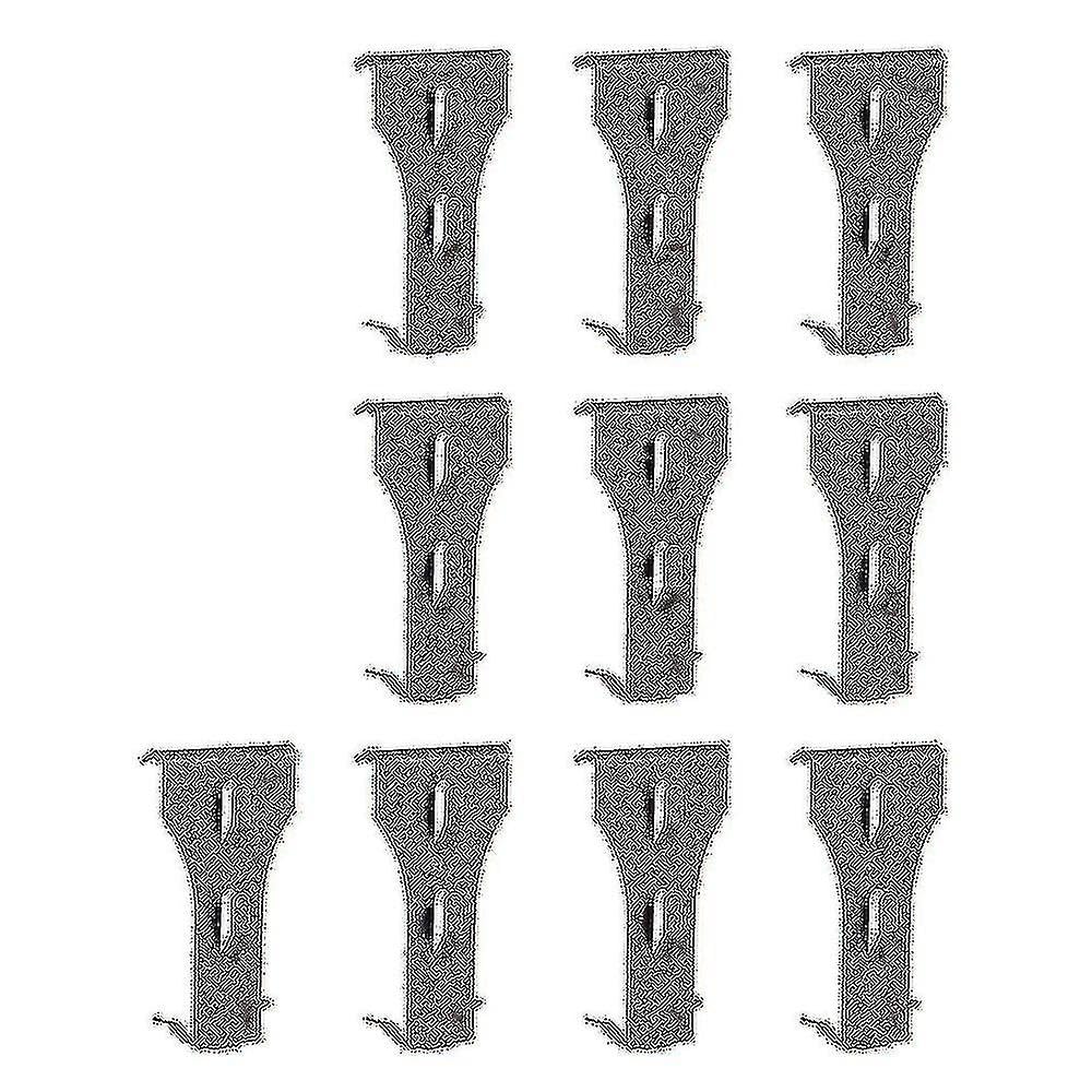 JOYHAPPST Brick Hook Clip Outdoor Hanging Hooks for 60-70mm Brick in Height No Drilling Sliding Brick Hanger Clips for Festival Birthday Decoration
