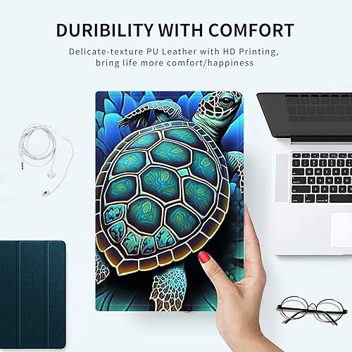 Vista 182 de Funda para Kindle de 6 pulgadas (11.ª generación, versión 2024/2022) delgada de piel sintética, ajustable, multiángulo, Smart Shell con función