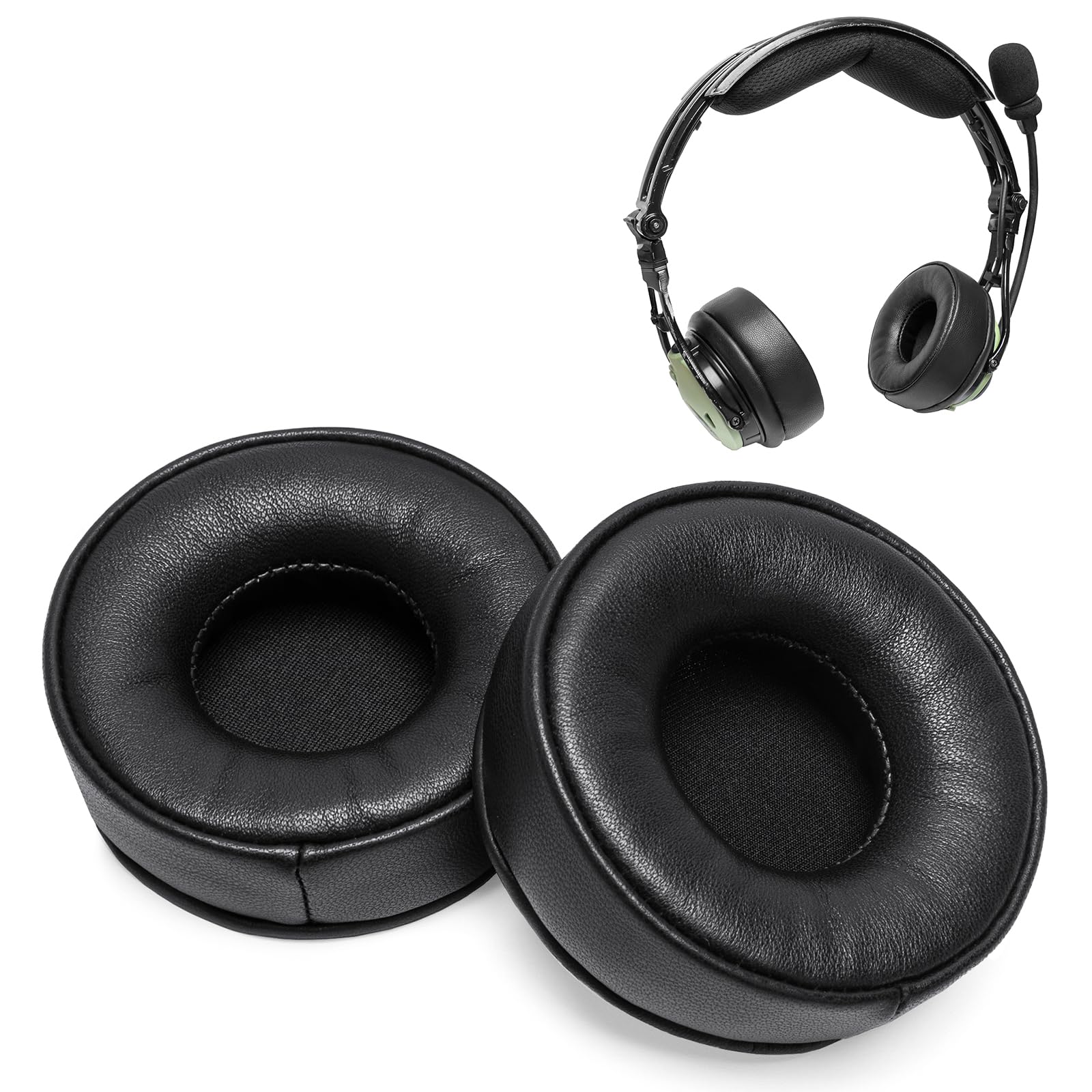 Amazon.com: Voarmaks Lambskin Ear Pads Cushion Compatible with