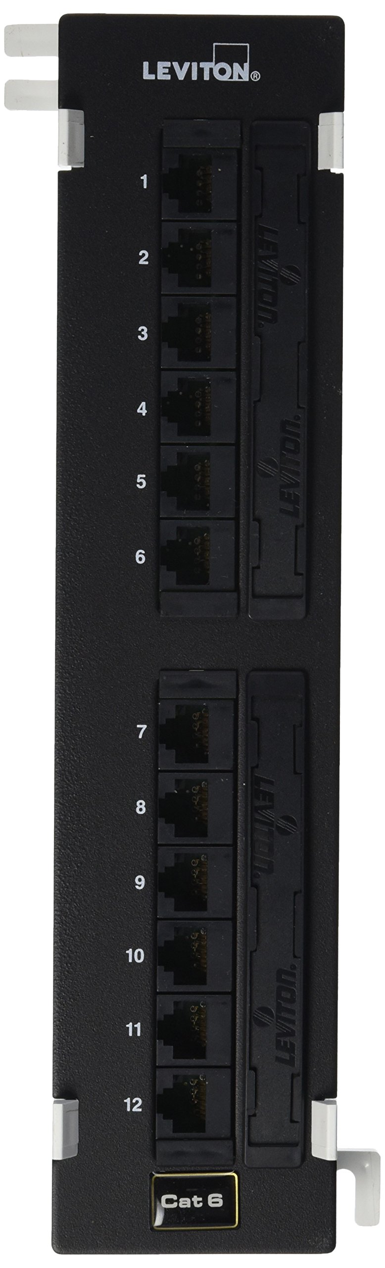 Amazon.com: Leviton eXtreme Cat 6+ 110-Style Patch Block, 12-Port