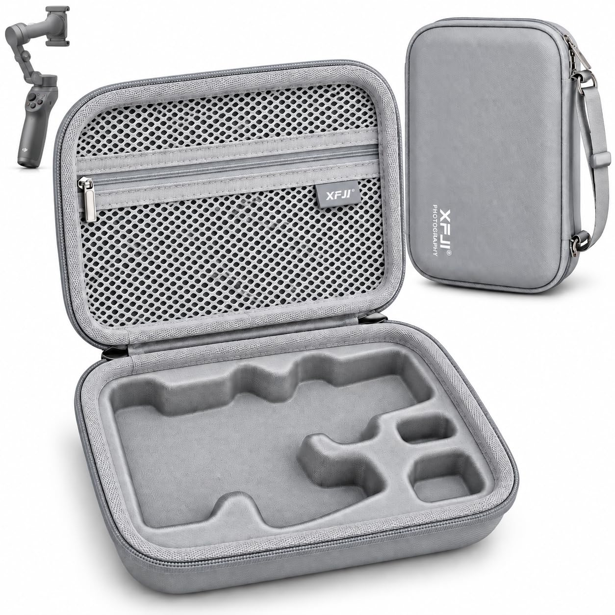 M.G.R.J® Portable Carrying Case Cover for DJI Osmo Nano Vlogging Camera (Hard|EVA|Black) — Amazon image 30
