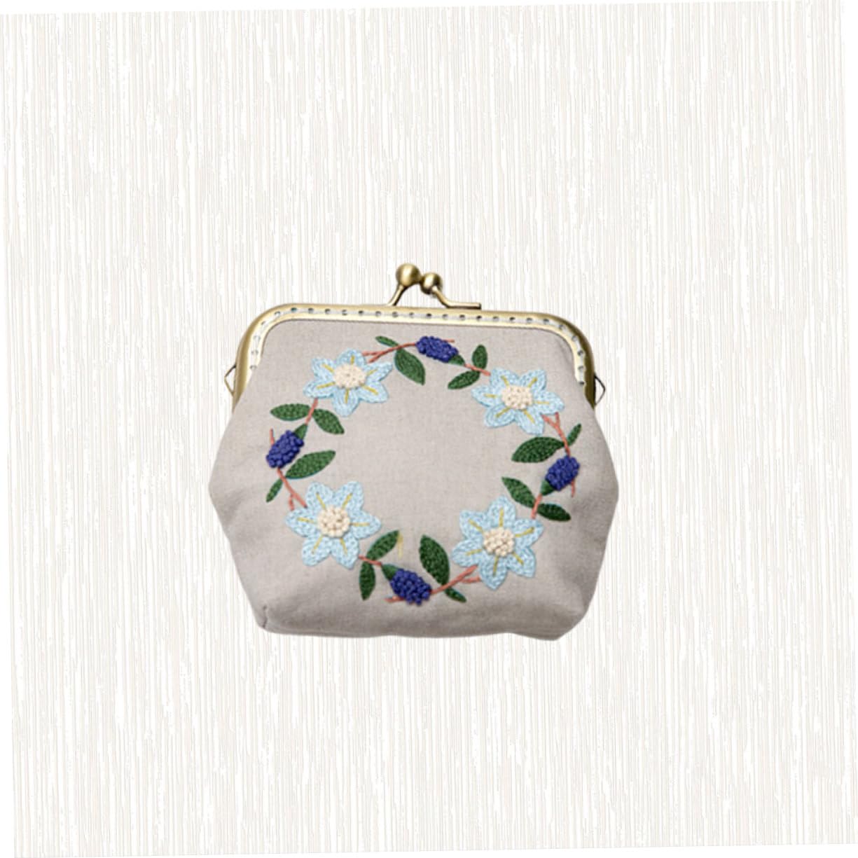 Tofficu 3juegos Kit De Bordado Para Principiantes De Herramientas De Bordado Con Neceser De Moneda Accesorios y Agujas De Lana Para Mujeres y Niñas Estilo Europeo