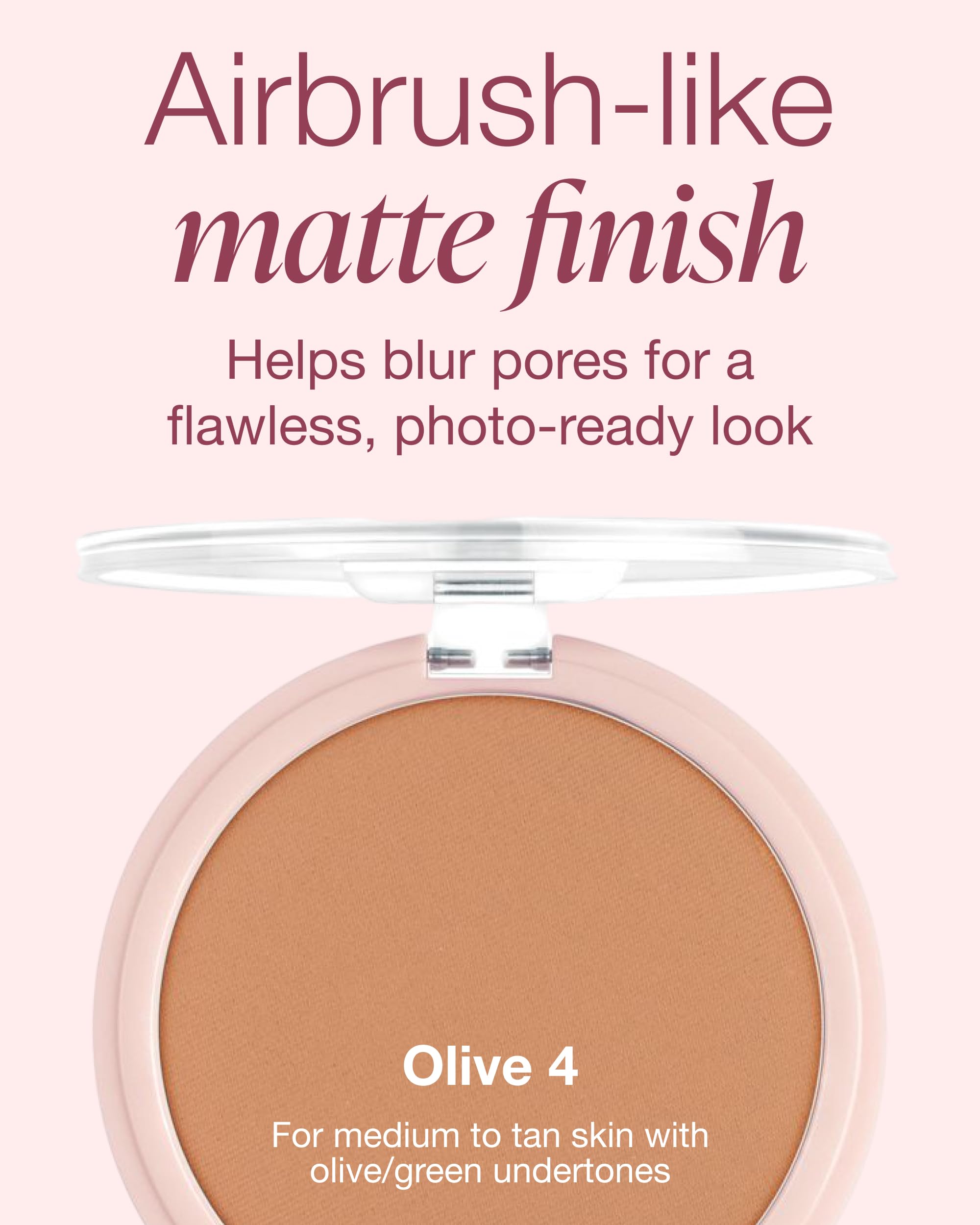 Mineral Fusion Pressed Powder Foundation, Olive 4, 0.32 Ounce by Mineral Fusion