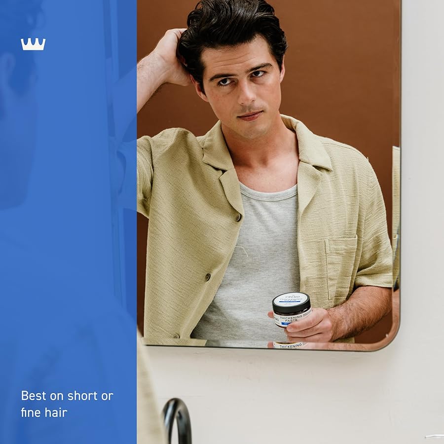 Cremo Hair Thickening Paste for Men - Premium Barber Grade Thickening Paste, High Hold and Low Shine, Hair Styling 4 Oz - image 3