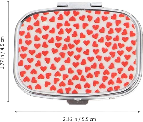 Miniatura 3 de Healifty 4 pastillas de medicina vintage con diseño floral para pastilleros y tabletas