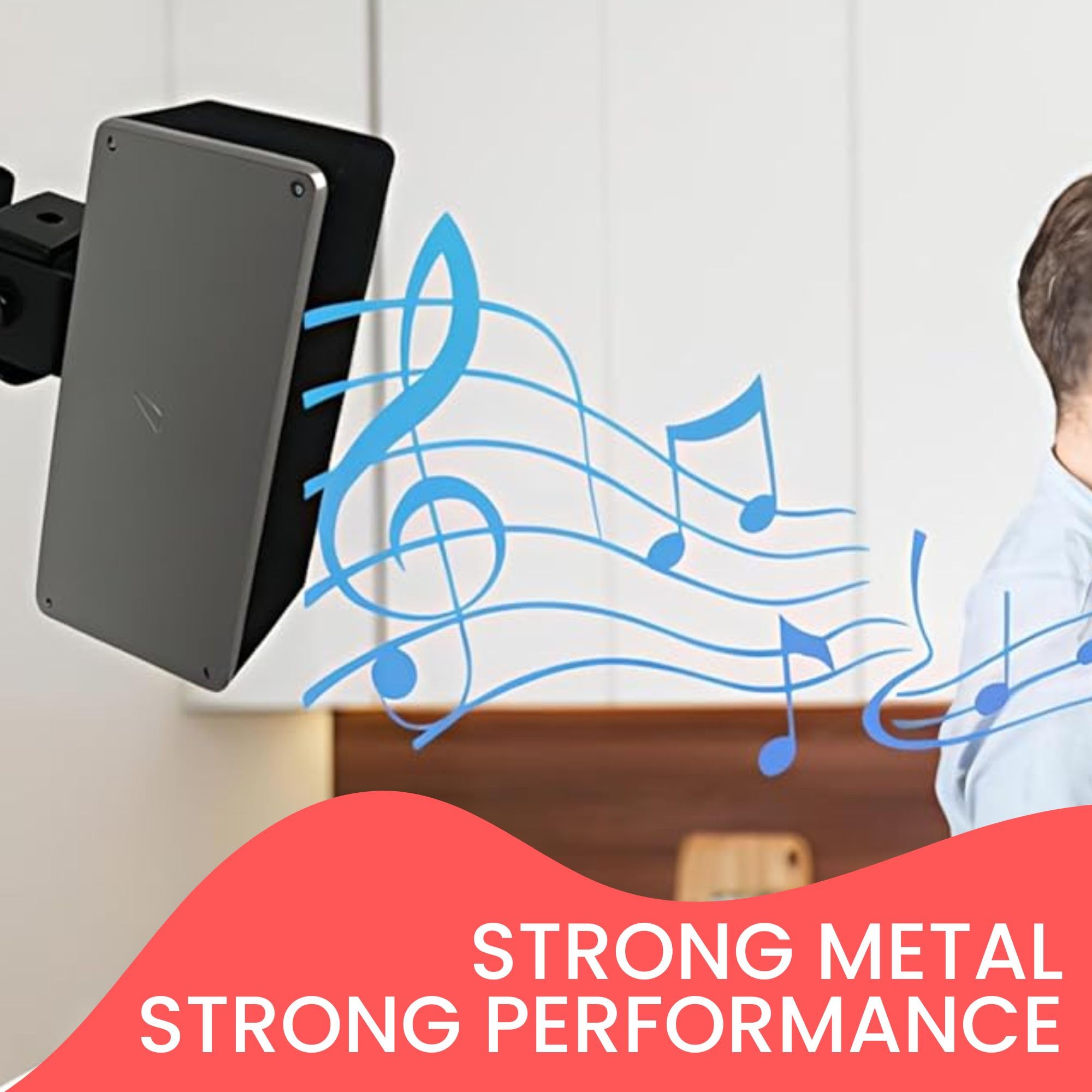 Speaker Wall Mount Stand - Pack of 2 -7