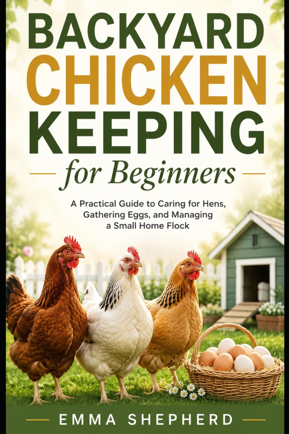 Backyard Chicken Keeping for Beginners: A Practical Guide to Caring for Hens, Gathering Eggs, and Managing a Small Home Flock