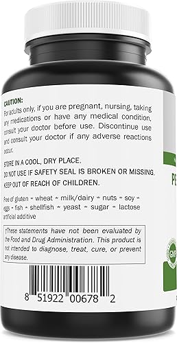 Miniatura 3 de Brieofood Complejo de aceite de menta, 250 mg, 240 cápsulas, apoya un intestino saludable, calmante intestinal, sin gluten y sin OMG