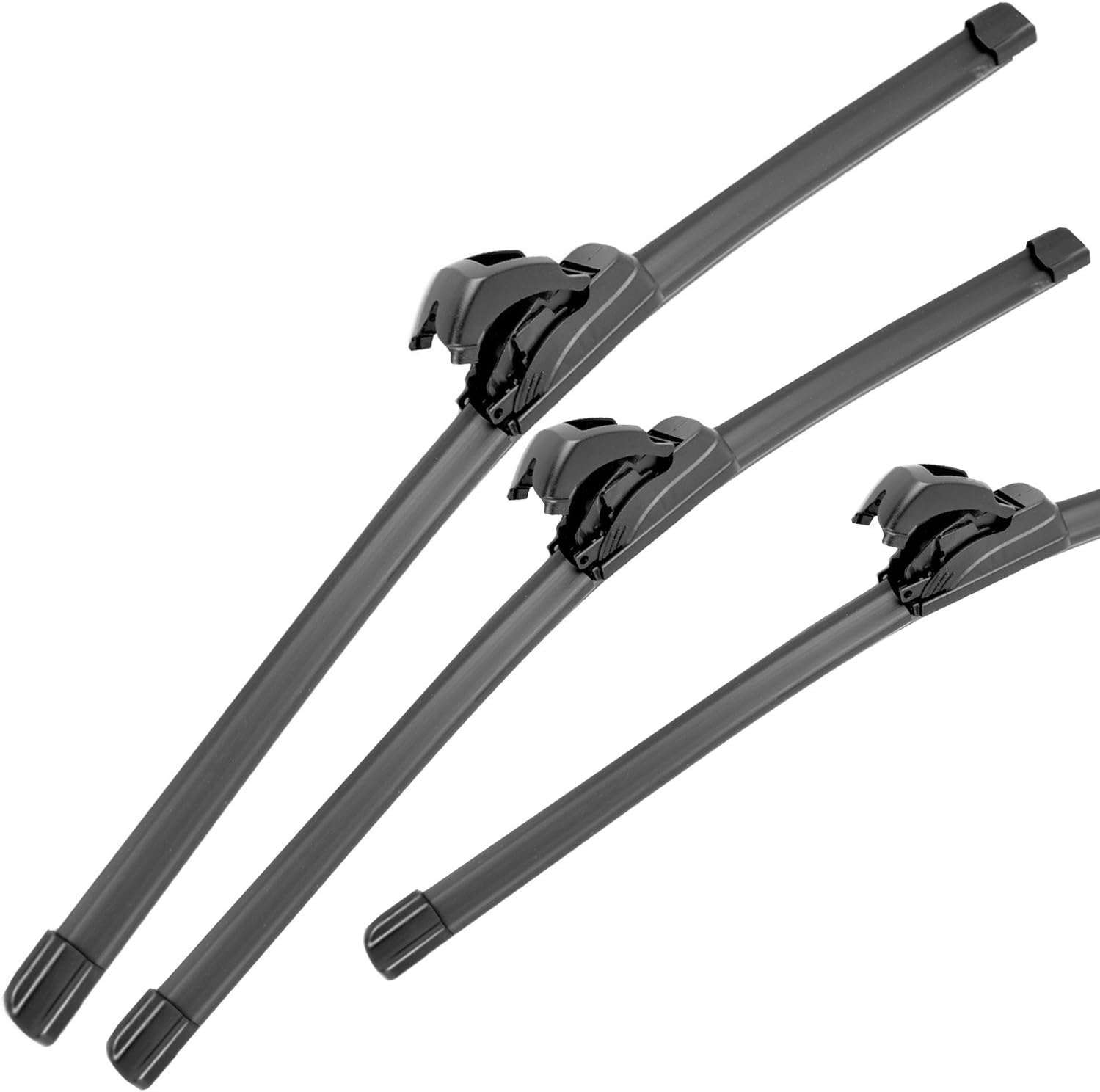 Flat Aero Wiper Blades Seat Arosa 1999-2004 21"A 19"A 11"A