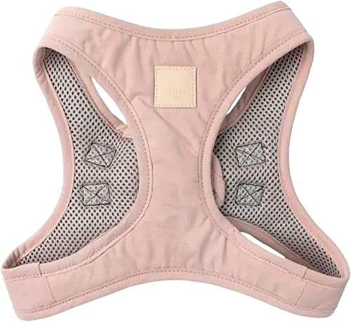 FuzzYard Life Step in - Arnés para perro  Talla L  Elegante diseño de algodón de primera calidad en rubor suave perfecto para paseos diarios