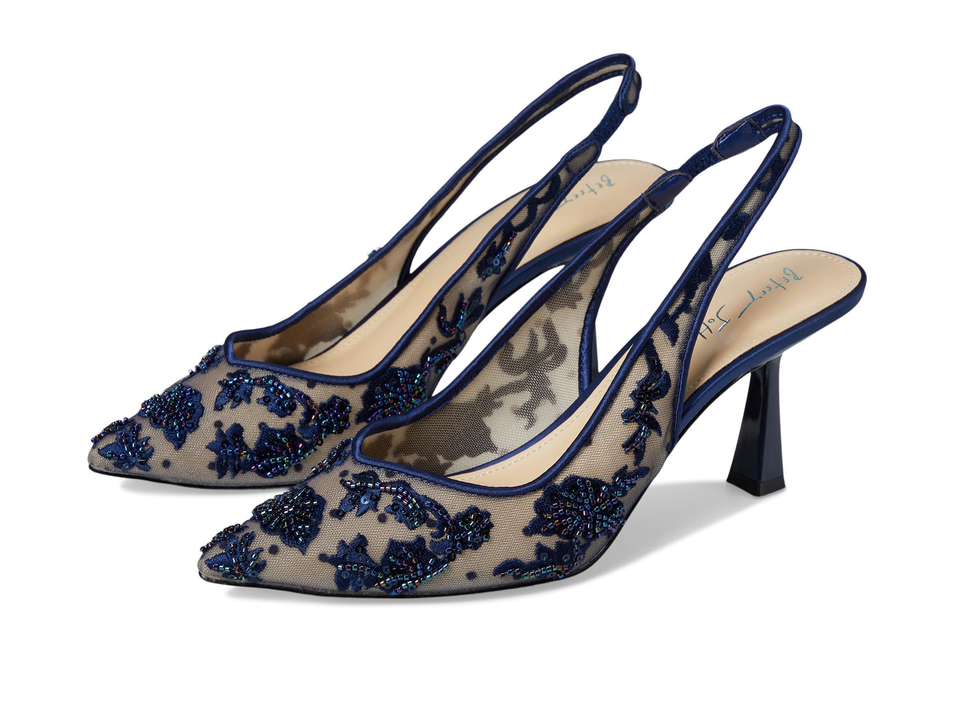 Betsey Johnson Women's Nikki Pump, Navy, 6.5