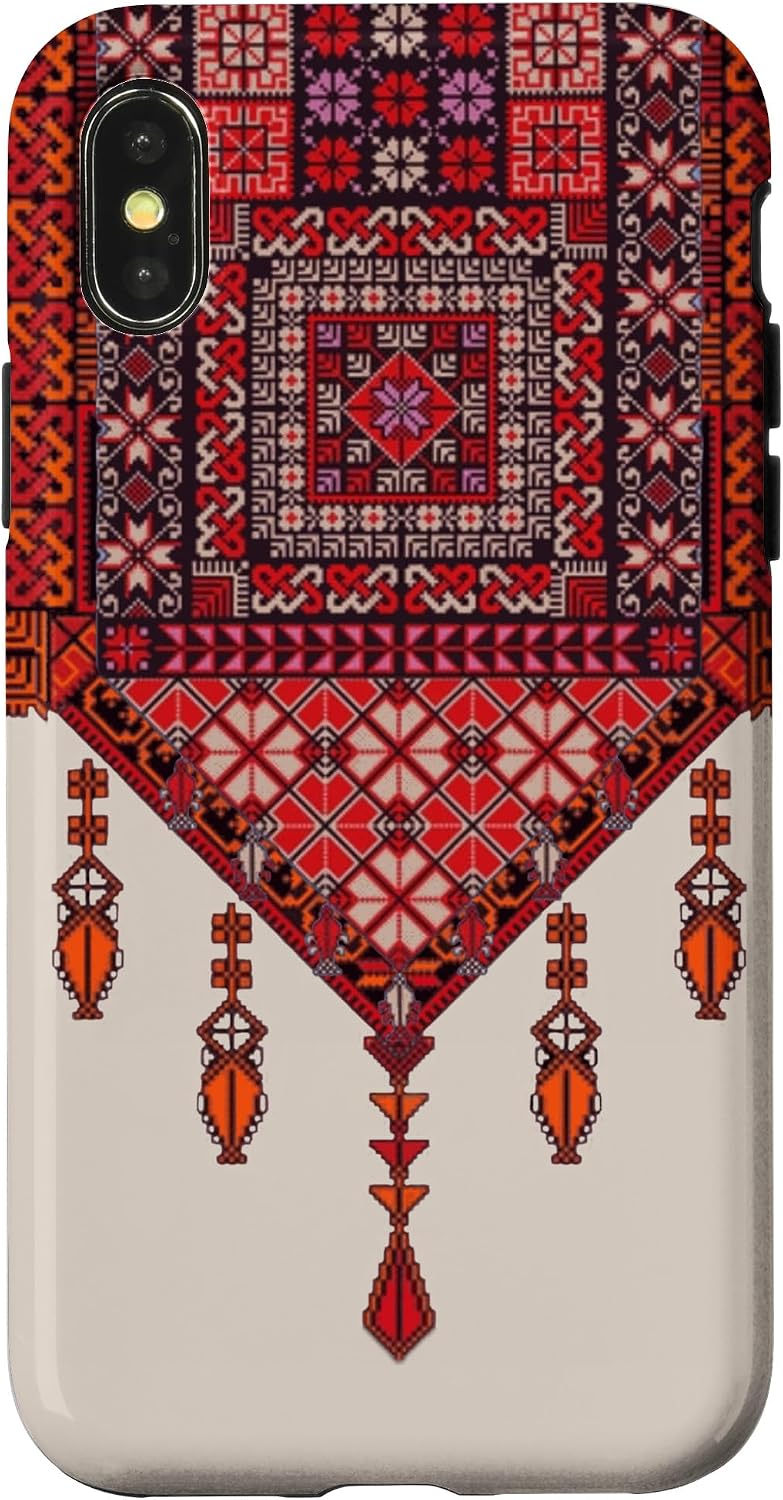 Palestine Tatreez Palestinian Design Arabic Ethnic Tatreez Case for iPhone 15 Pro Max