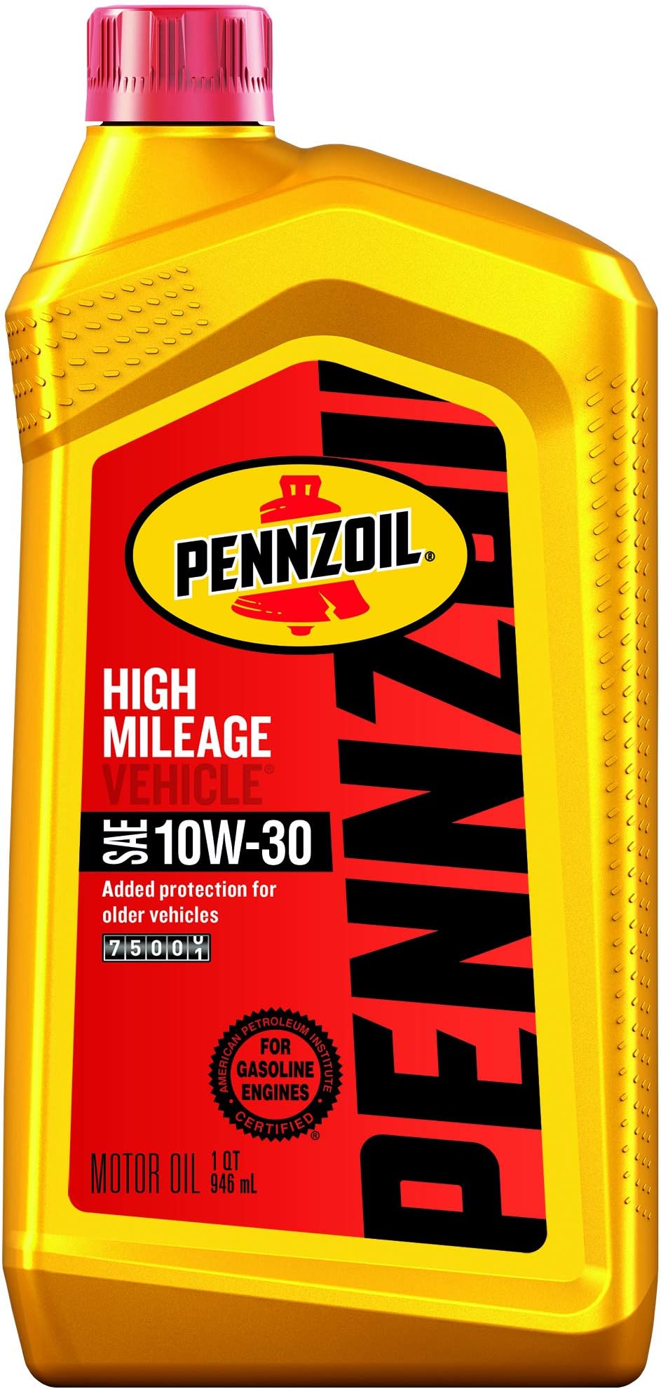 Pennzoil550022812-6PK 10W-30 High Mileage Vehicle Motor Oil - 1 Quart by Pennzoil
