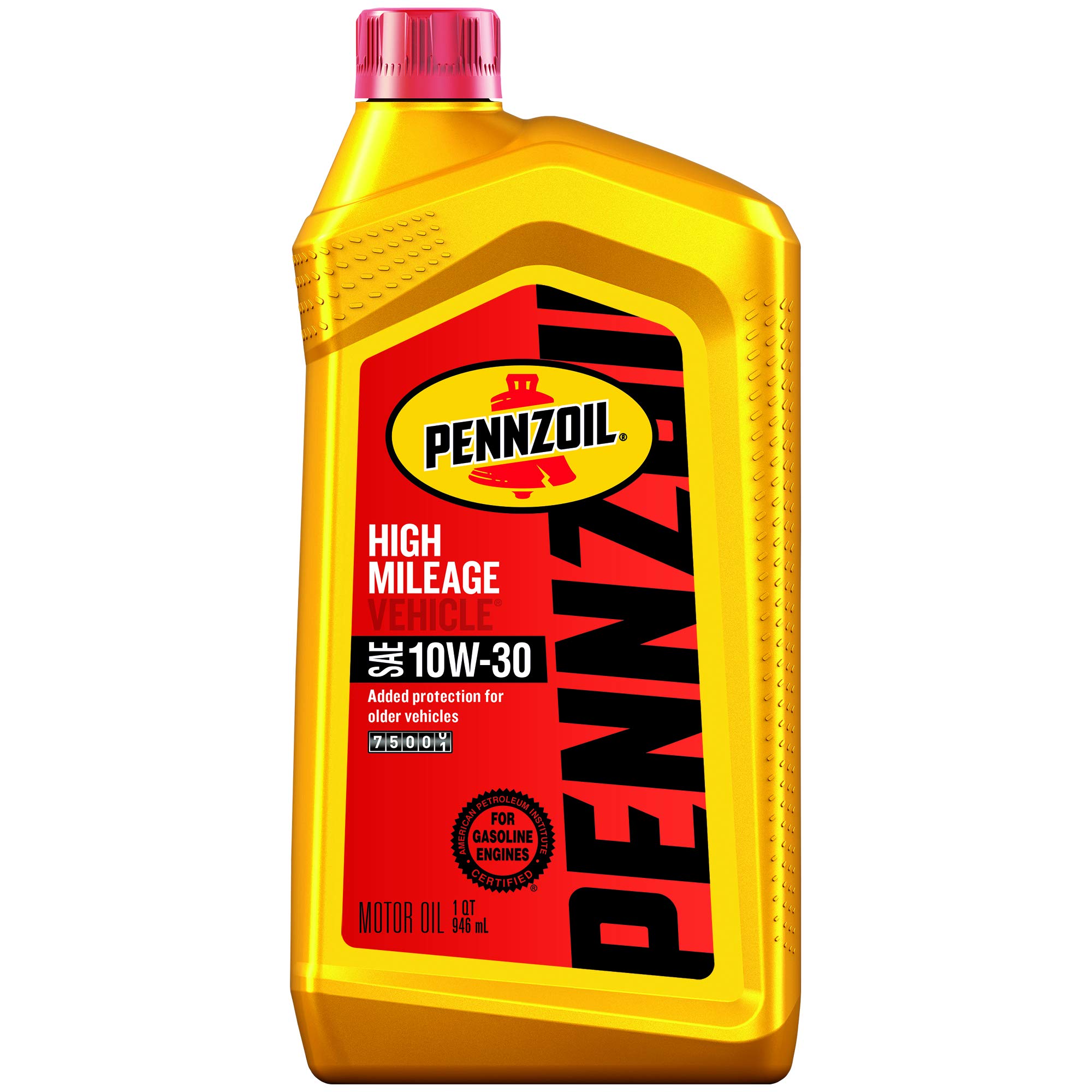 Pennzoil550022812-6PK 10W-30 High Mileage Vehicle Motor Oil - 1 Quart by Pennzoil