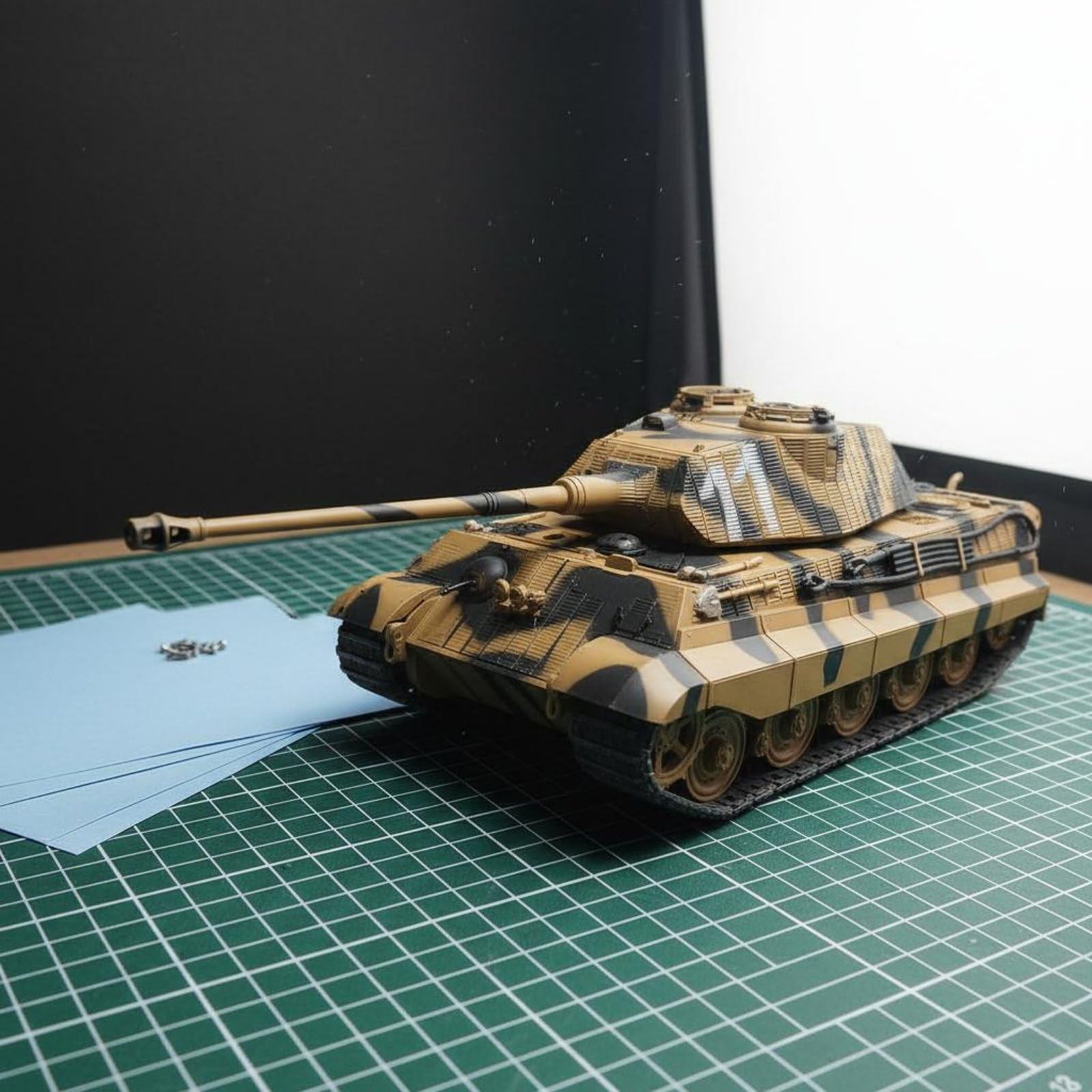 Carro Armato Tigre Tedesco 1 32 Modello Tank Carro Mezzo Militare Collezionabile Finitura Professionale Dettagli Realistici Adatto, Bronzo