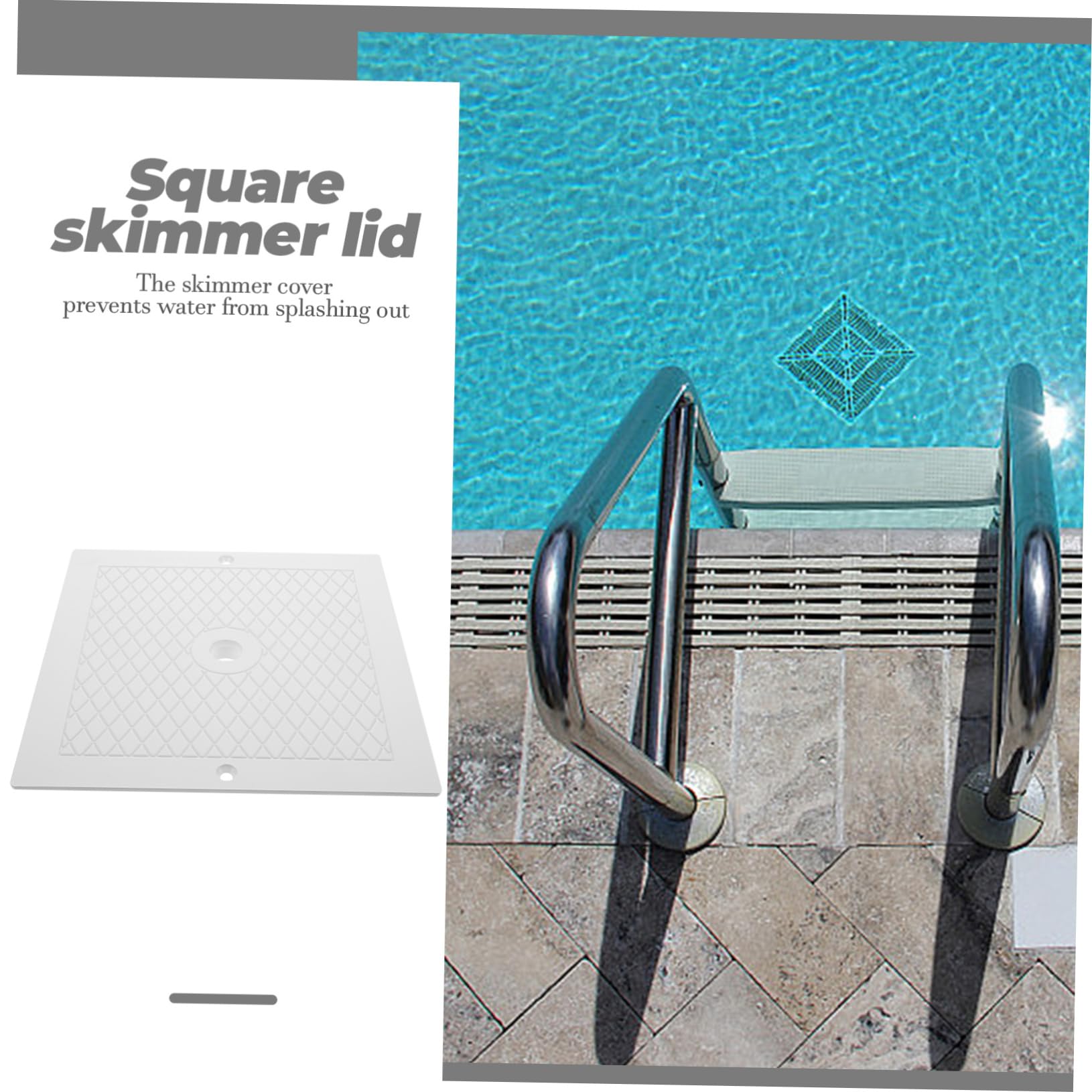 Tapa Cuadrada De Skimmer 10x10 Fácil Mantenimiento Adecuado para Spx1082e