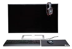 Logitech G Gear UP Gaming Bundle - Mouse pad, teclado y auriculares estéreo, color negro