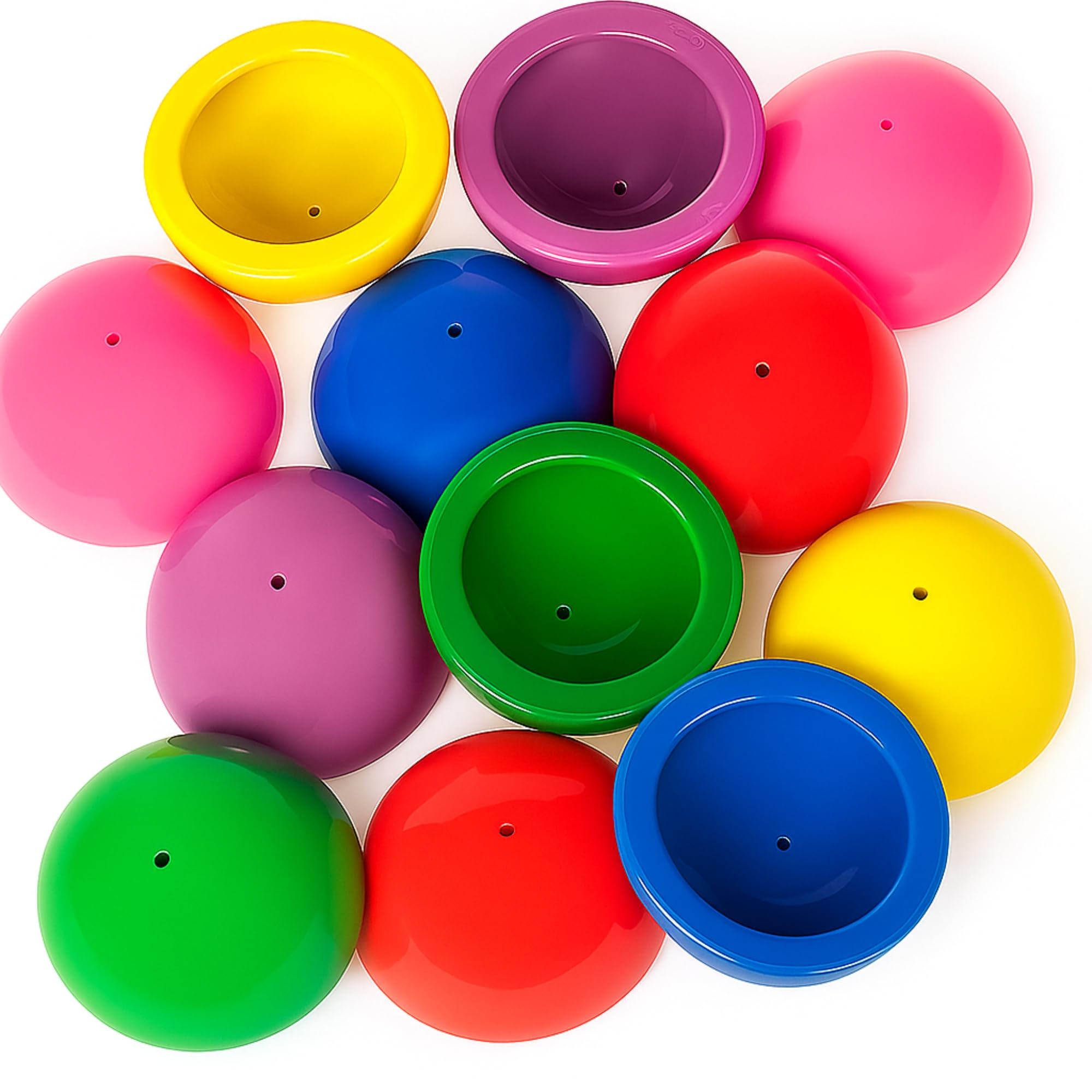 ArtCreativity 2 Inch Rubber Pop Up Popper Toys - Pack of 12 - Assorted Colors - Ideal Impulse Item - Dropper Popper Toy - Great Small Game Prizes, Party Favor and Gift Idea for Boys and Girls Ages 3+