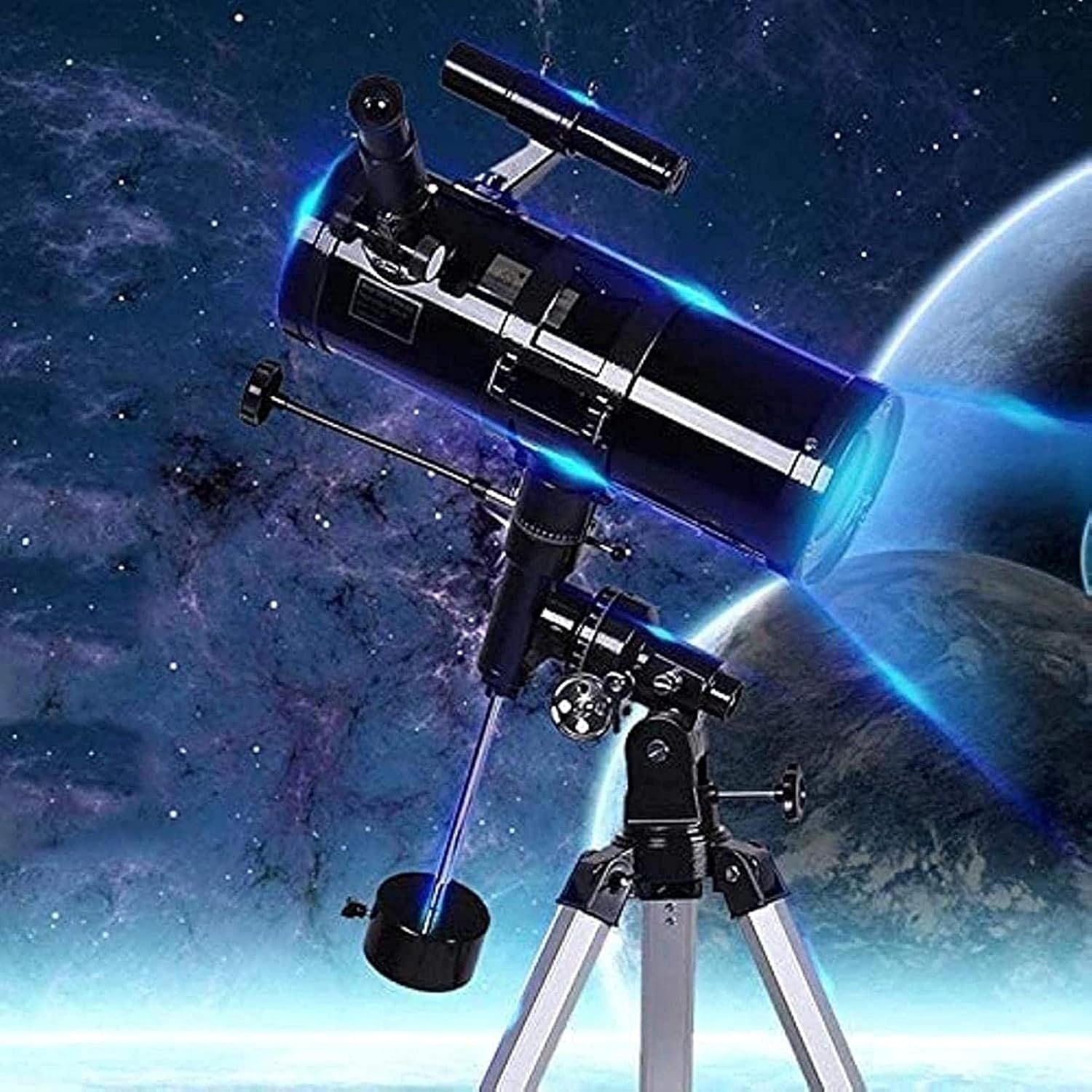 Telescope Refractor Travel 700Mm Focal Length Refractor s Astronomy for Adults Beginners Kids Package 1 (Package 2)