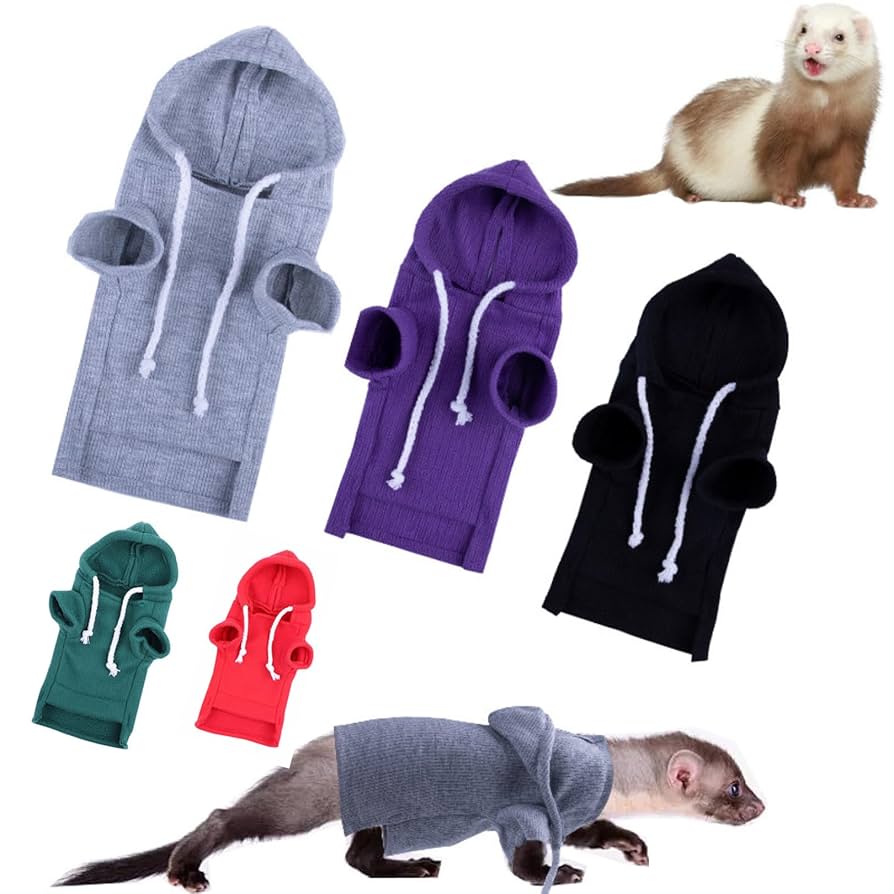 フェレット　ぬいぐるみ　ふるえる　洋服付き　5体 フェレットぬいぐるみ・セーブル 【受注製作】 ぬいぐるみ