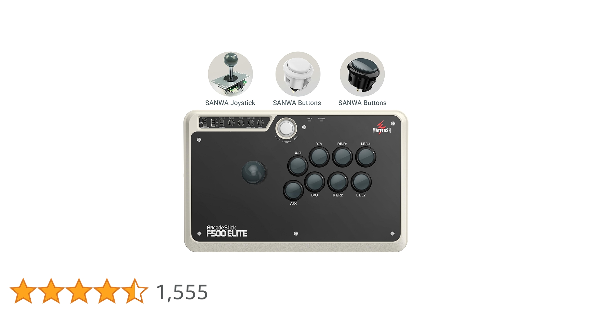 任天堂 - Mayflash ジョイスティック F500 Elite 61P4qSDYN7L._UF1000,1000_QL80_.jpg