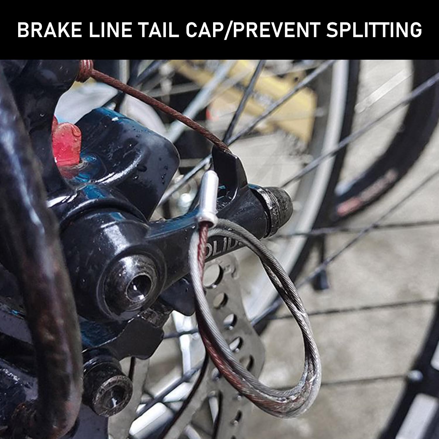 200 stuks voor bowdenkabel eindkappen, zilveren eindhulzen, fiets eindkappen, eindkap, remkabel voor mountainbike fiets reserveonderdelen accessoires, remkabel schakelkabel eindhuls