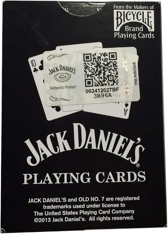 Jack Daniels Playing Cards