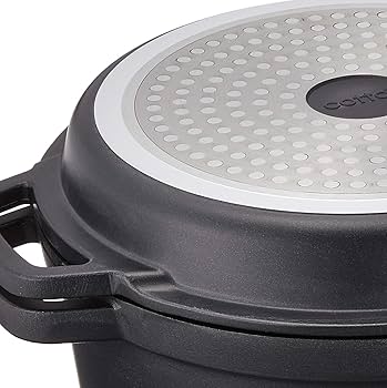 【新品未使用】cotta 無水調理鍋　24cm 無水鍋　黒　ガス・IH対応 cotta 無水調理鍋 24cm | 鍋 | お菓子・パン材料・ラッピングの