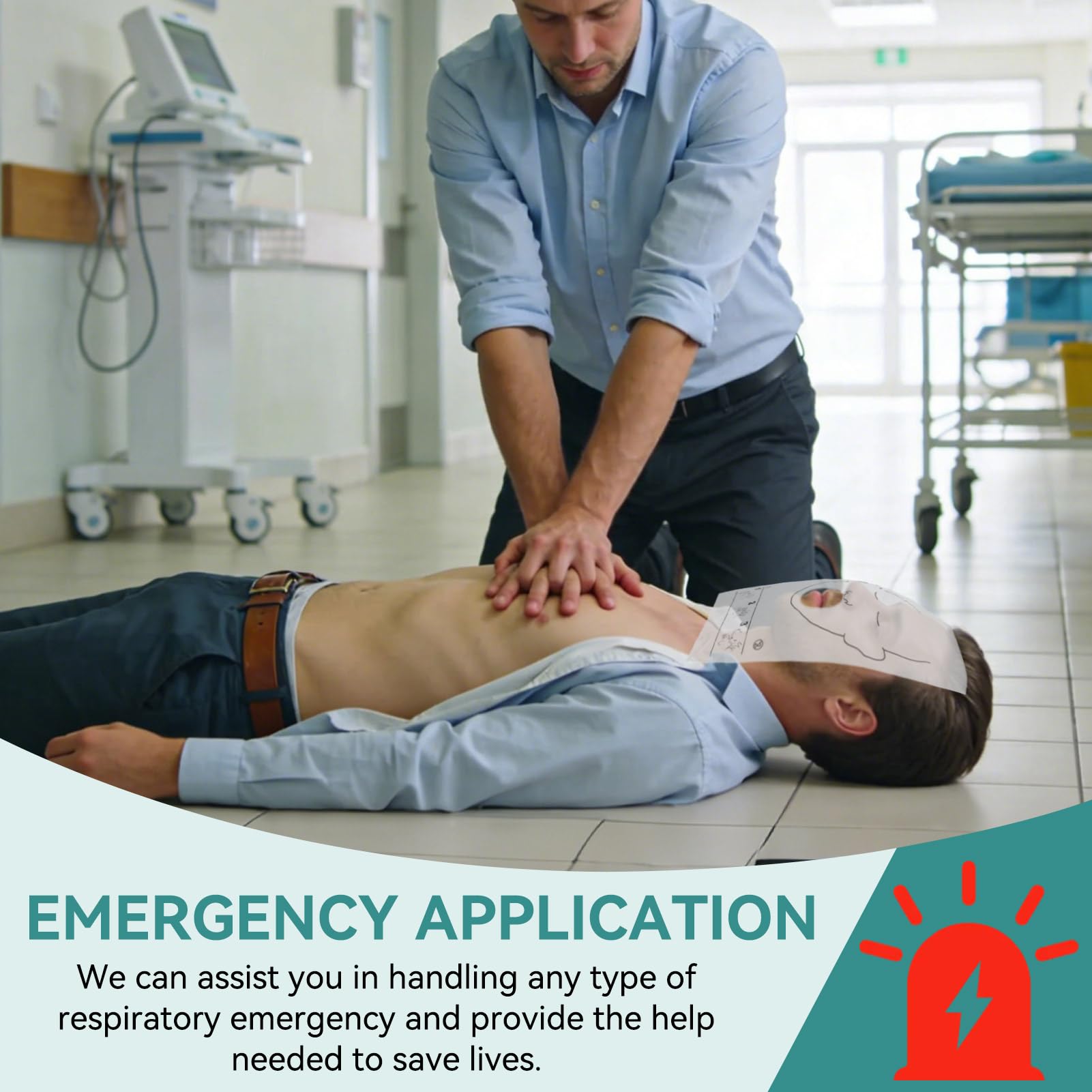 1 Rotolo di Barriera Per Rianimazione Cardiopolmonare, Visiera Monouso Per Protezione Personale, Visiere Facciali Per Rianimazione Per Uso di Emergenza