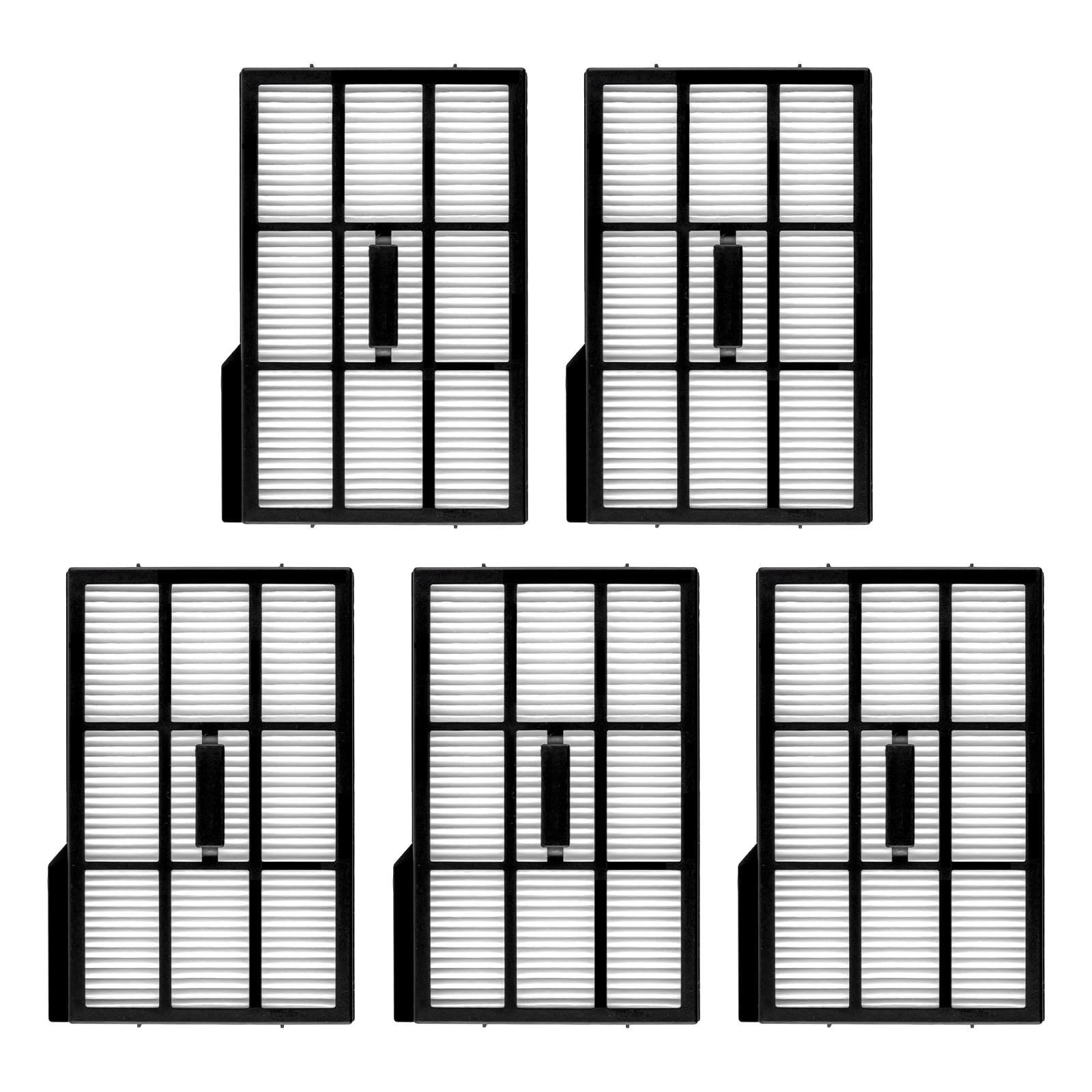 (5 Stück) Omni E28 Ersatz-HEPA-Filter Kompatibel mit Eufy Omni E28/ E25 Roboterstaubsauger, Zubehör-Set, Aufrechter Filter, Staubsaugerfilter, Behälterfilter