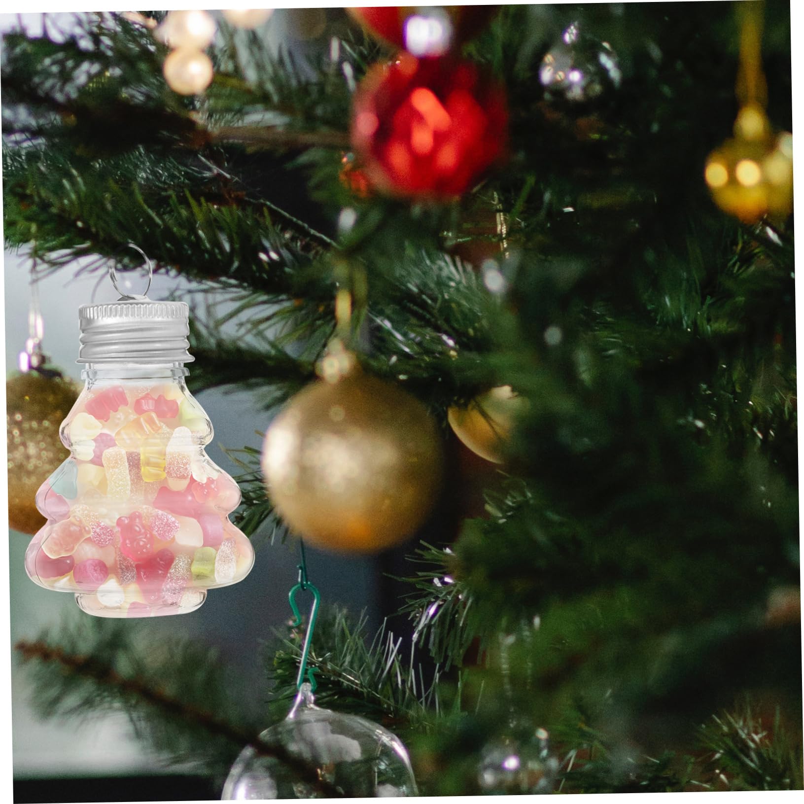 Amazon.co.jp: BIUDECO クリスマスツリー型ジュースボトル 10個セット