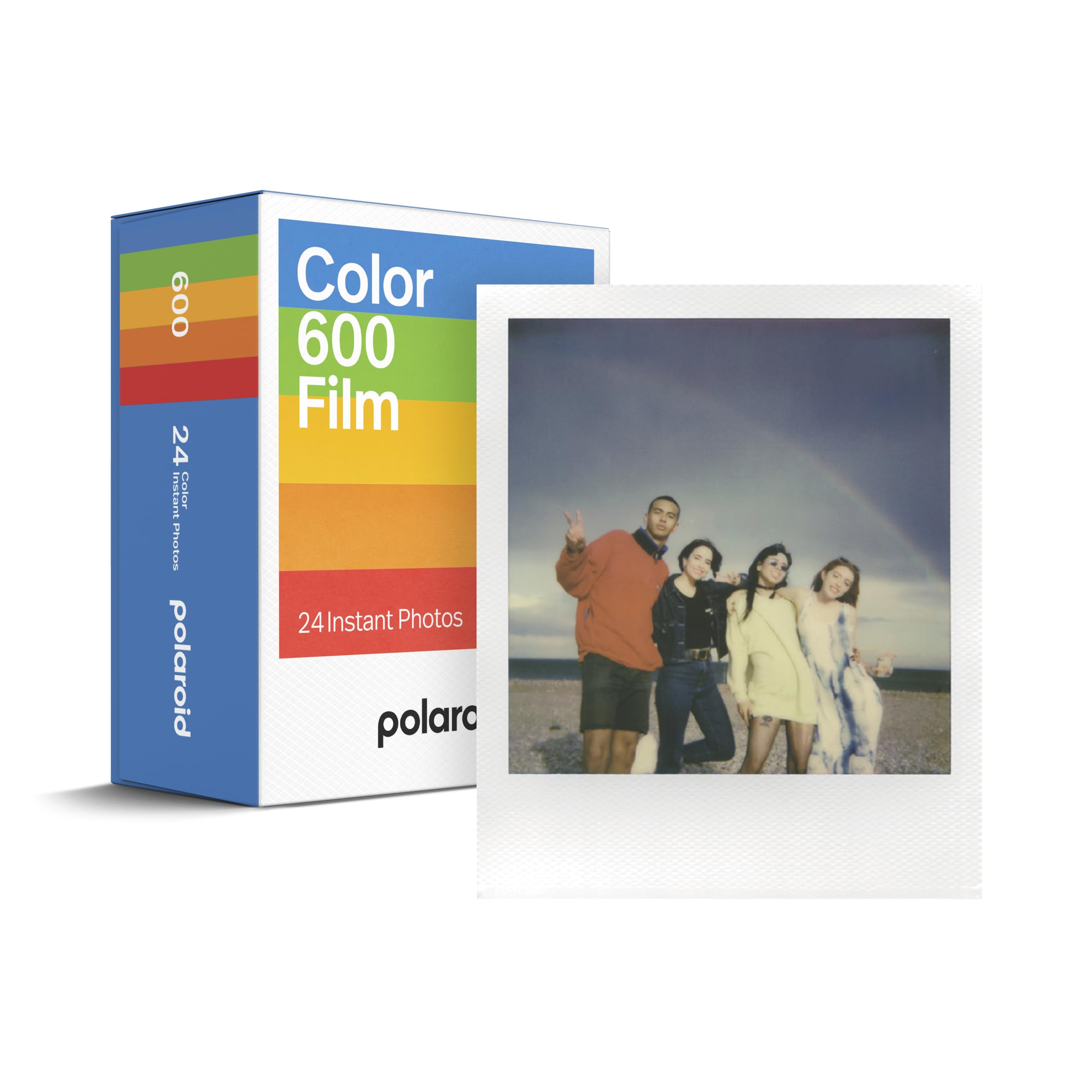 POLAROID 600 Film Couleur Triple Pack (24 Photos), Multicolores (Película de Color), Paquete Triple (24 Fotos)