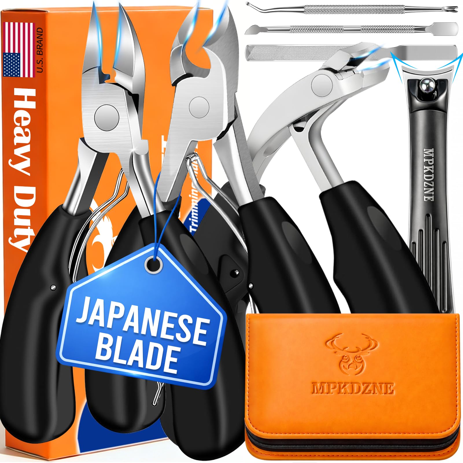MPKDZNE 7-in-1 Pedicure Kit