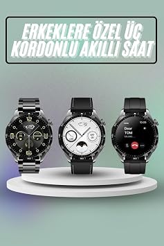 YamanHobi Ak ll  Saat Ios Ve Android T m Telefonlara  ok Fonksiyonlu Amoled Ekran -