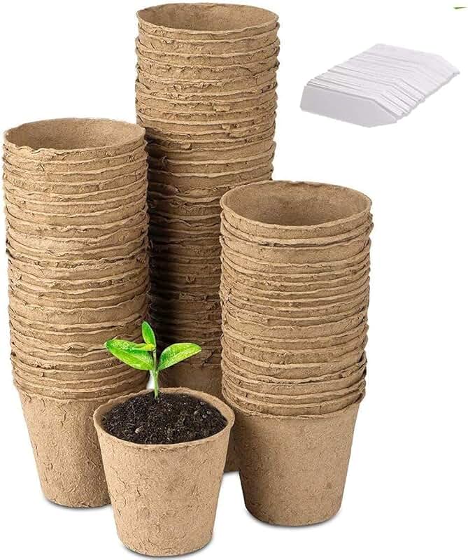 Biodegradable Pots Garden & Outdoors Amazon.co.uk