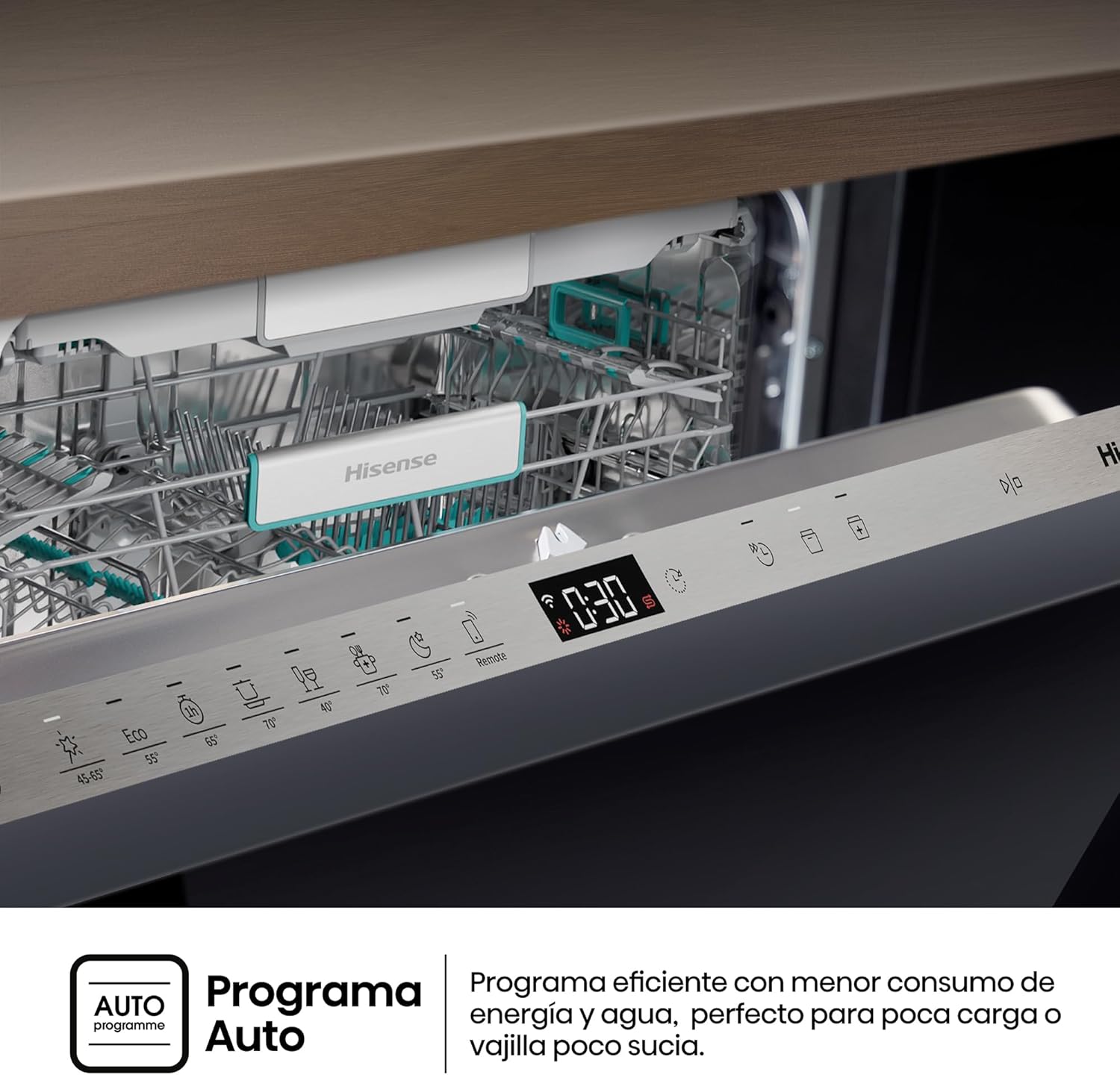 Hisense HV673A65 Dishwasher Auto Program feature