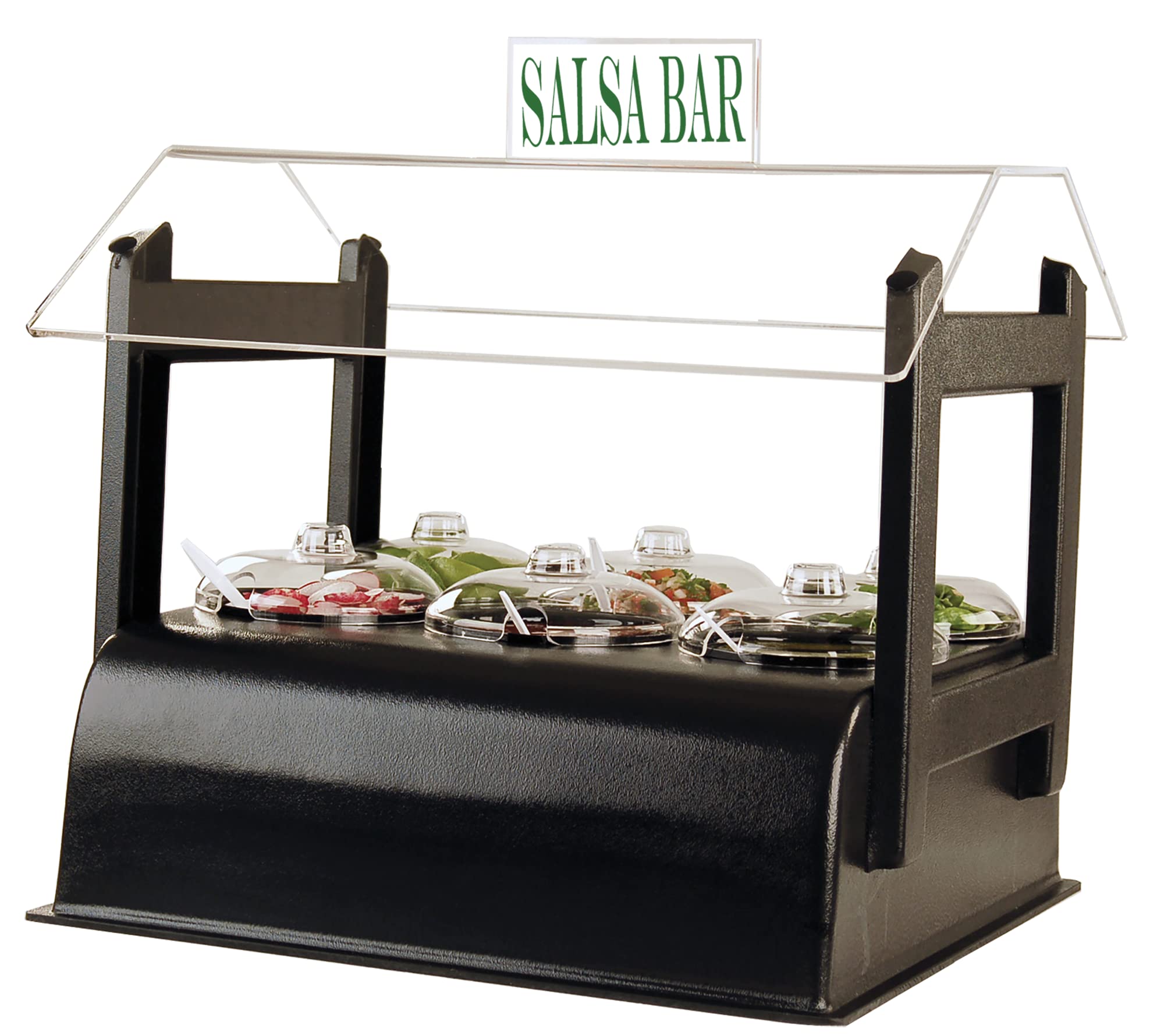 Borray Manufacturer inc Black Salsa bar Condiment Display